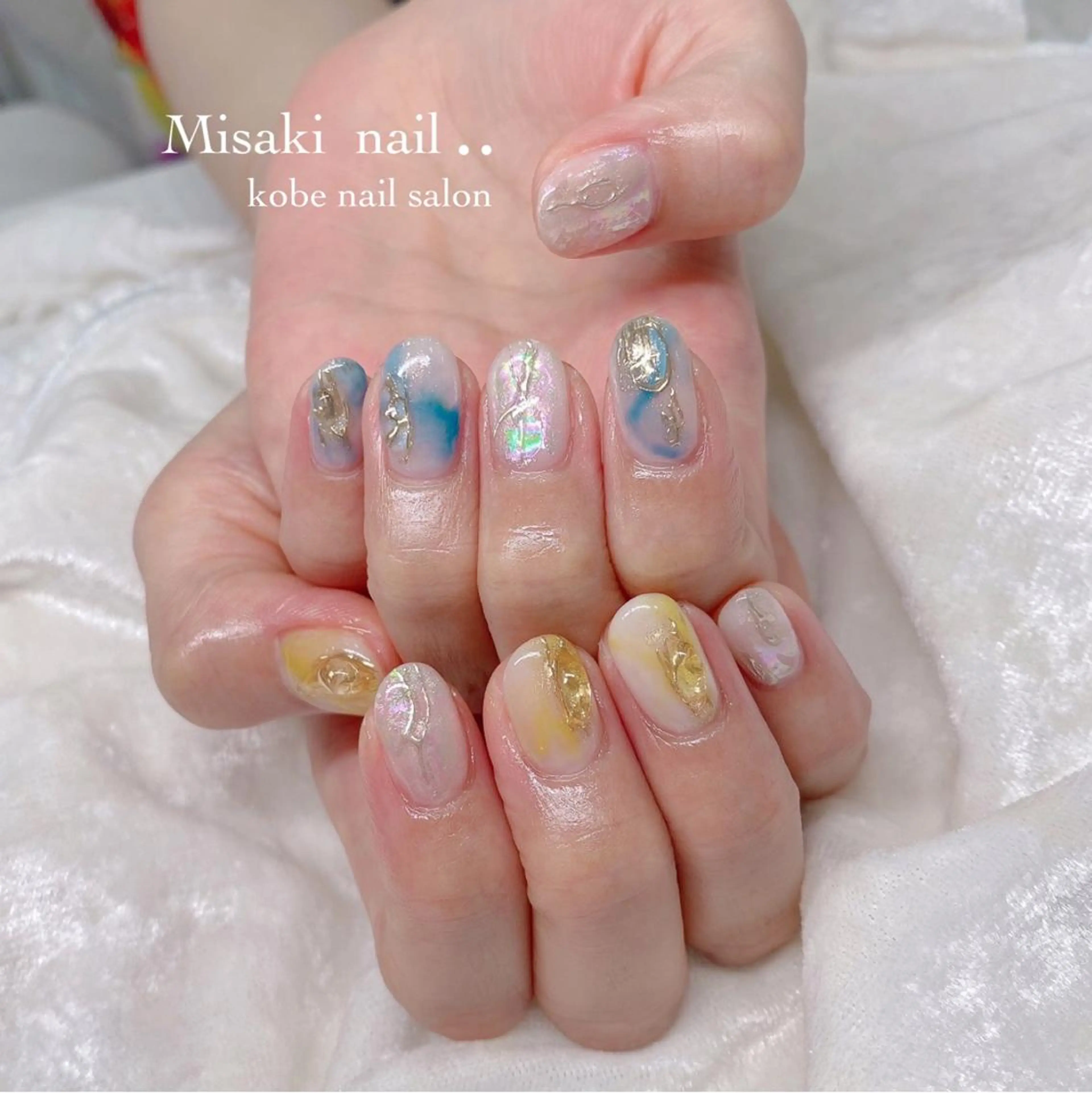 ネイル 韓国ネイル ワンホンネイル ハンドネイル nailsalon miinailsのネイルデザイン