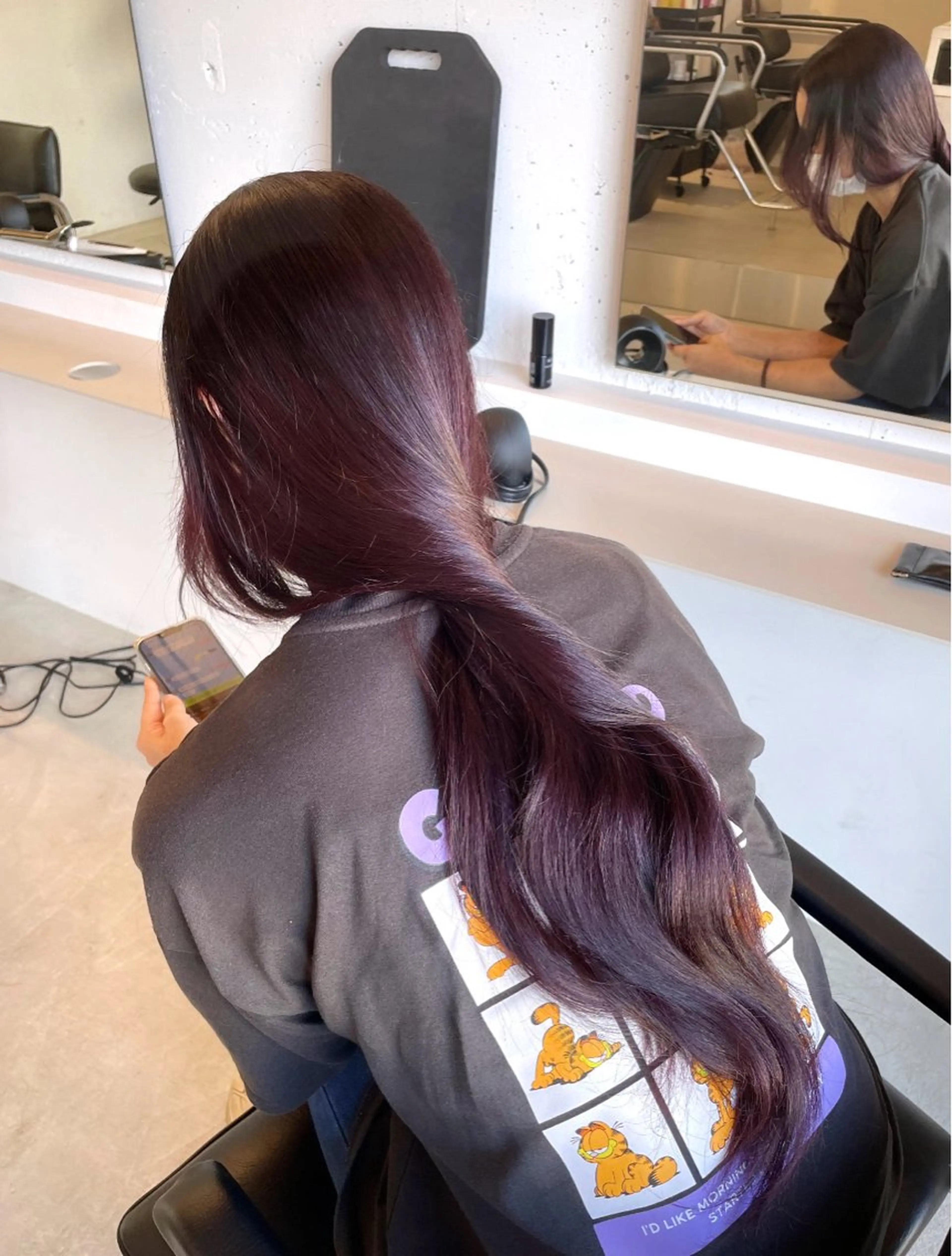 ロング カラー ヘアカラー トリートメント tim所属・tim hinaのヘアスタイル