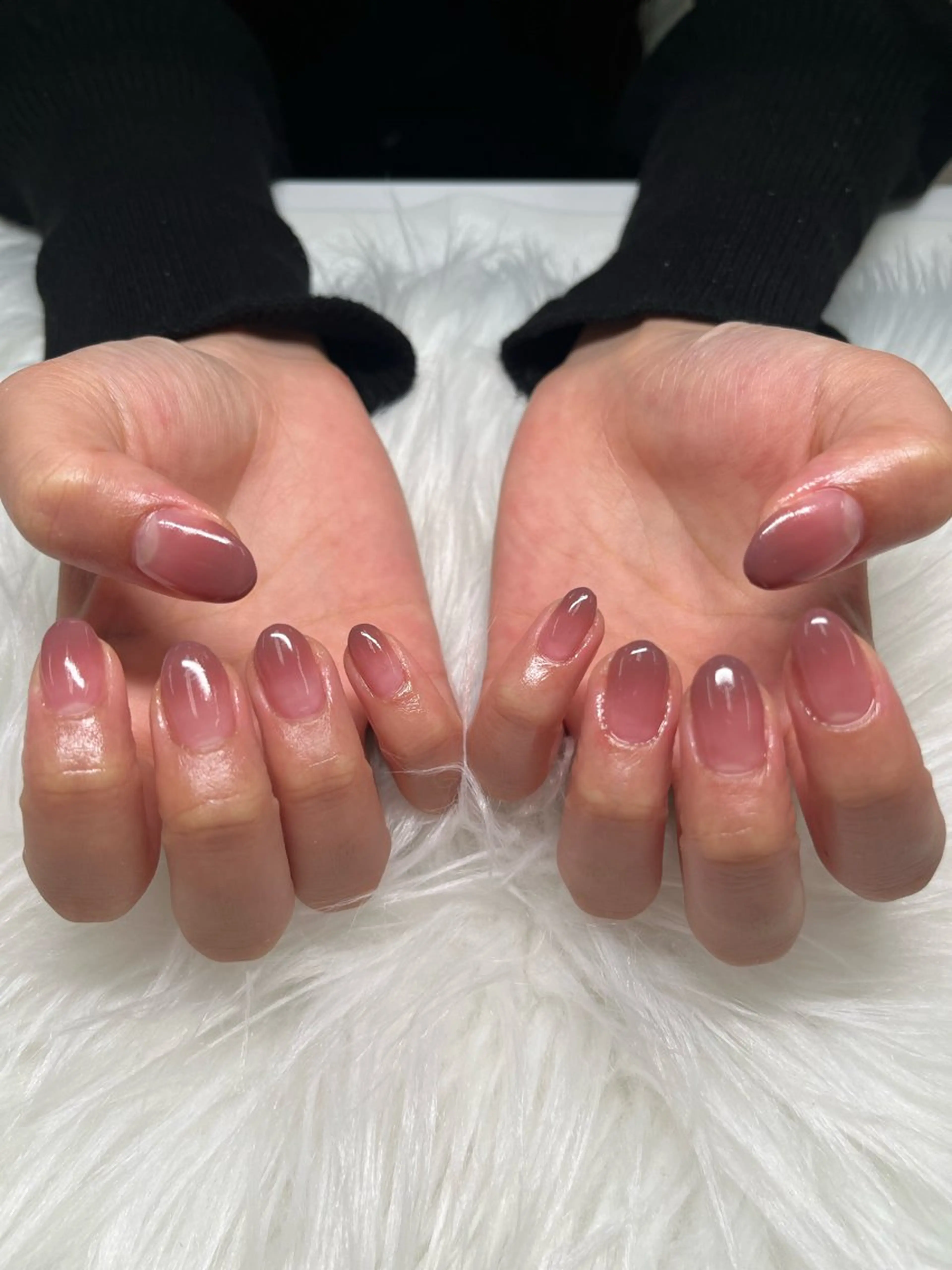 ネイル グラデーション 笠原 えりなのネイルデザイン