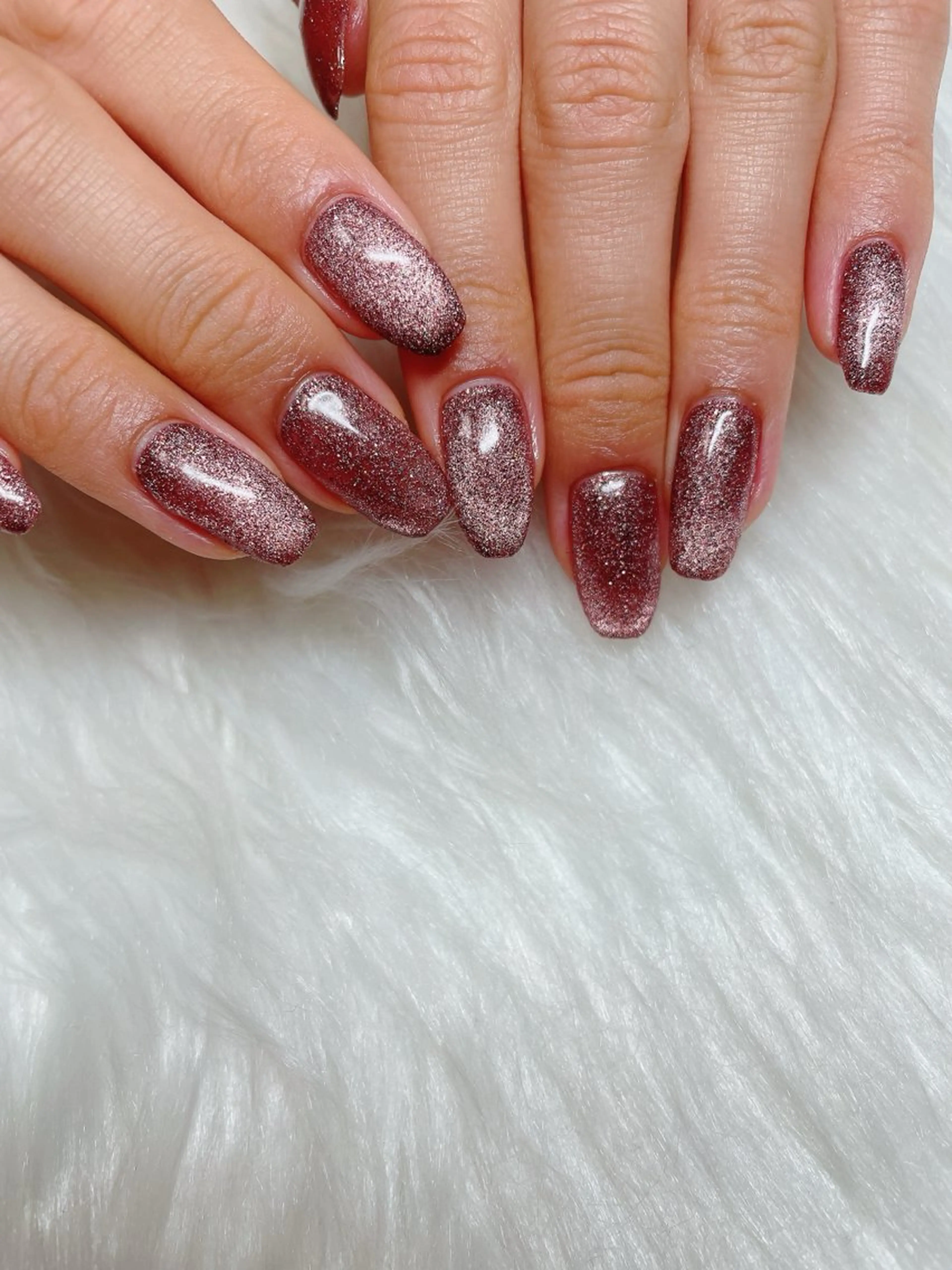 ネイル フラッシュネイル マグネットネイル Beauty salon 100＋大鳥居店所属・100＋大鳥居店 MIKAのネイルデザイン