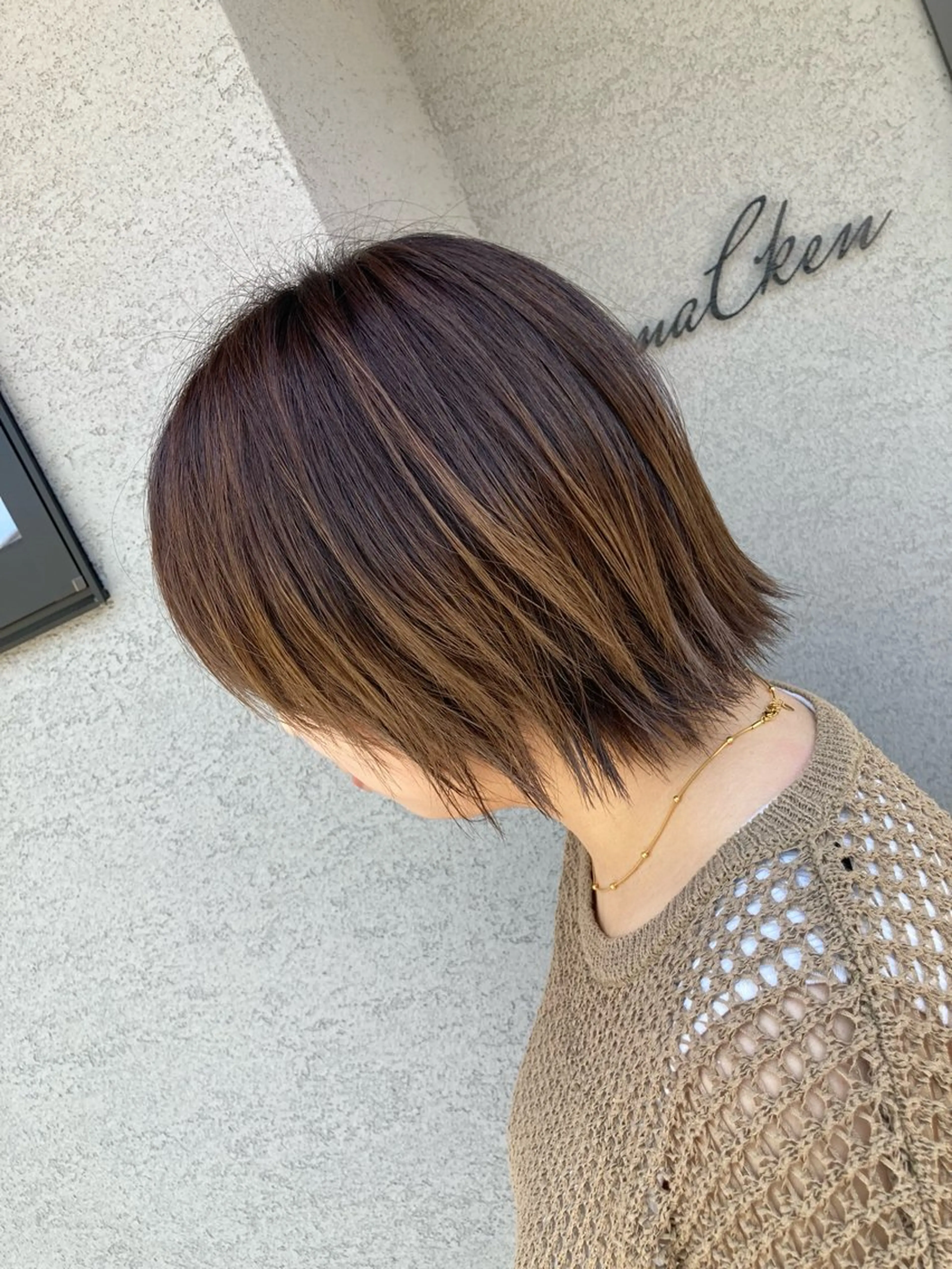 ショート maCken所属・松本　友佑 maCkenのヘアスタイル