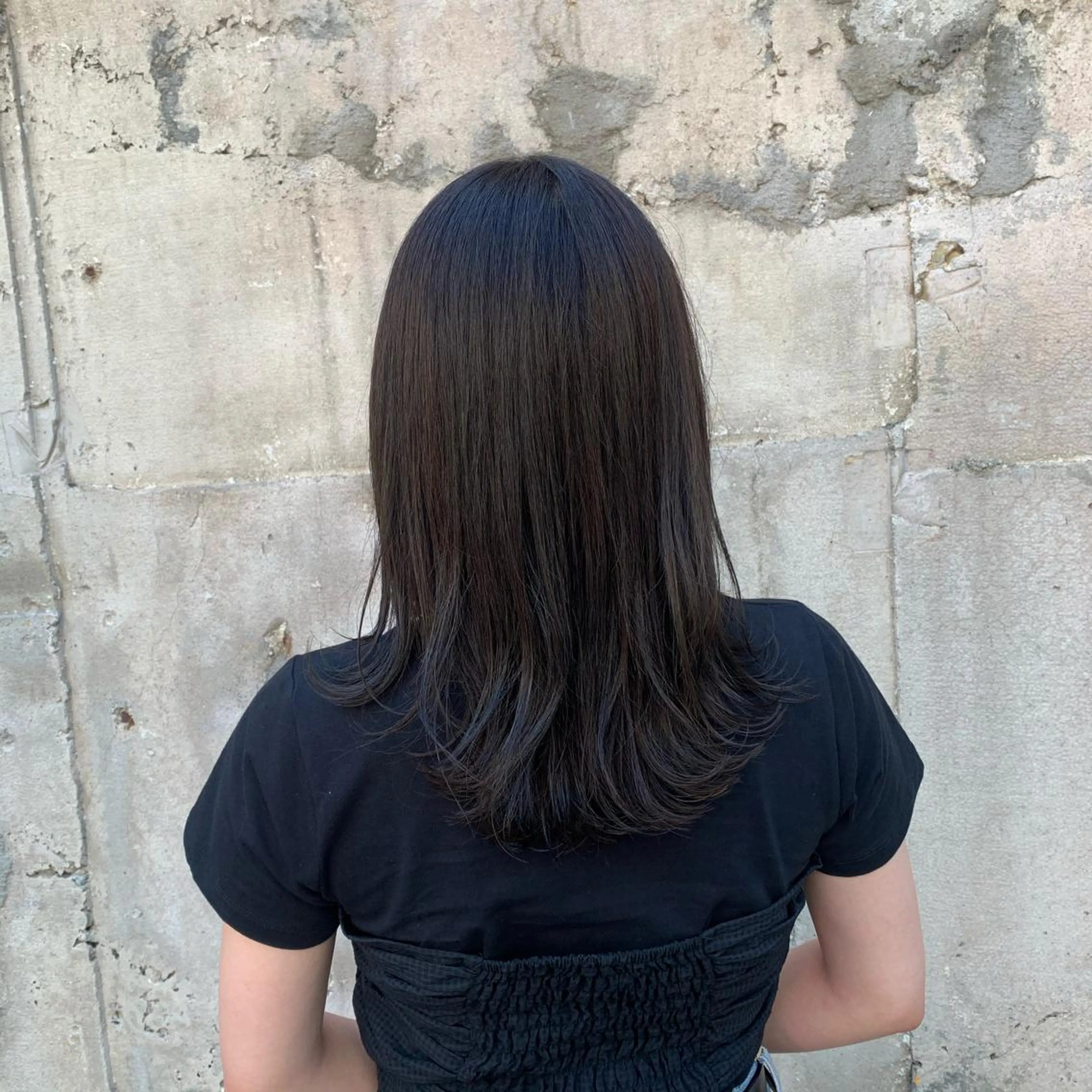 ミディアム カラー ベージュカラー 韓国風ヘア オルチャンヘア 韓国×巻ける髪質改善 💍maki💍のヘアスタイル