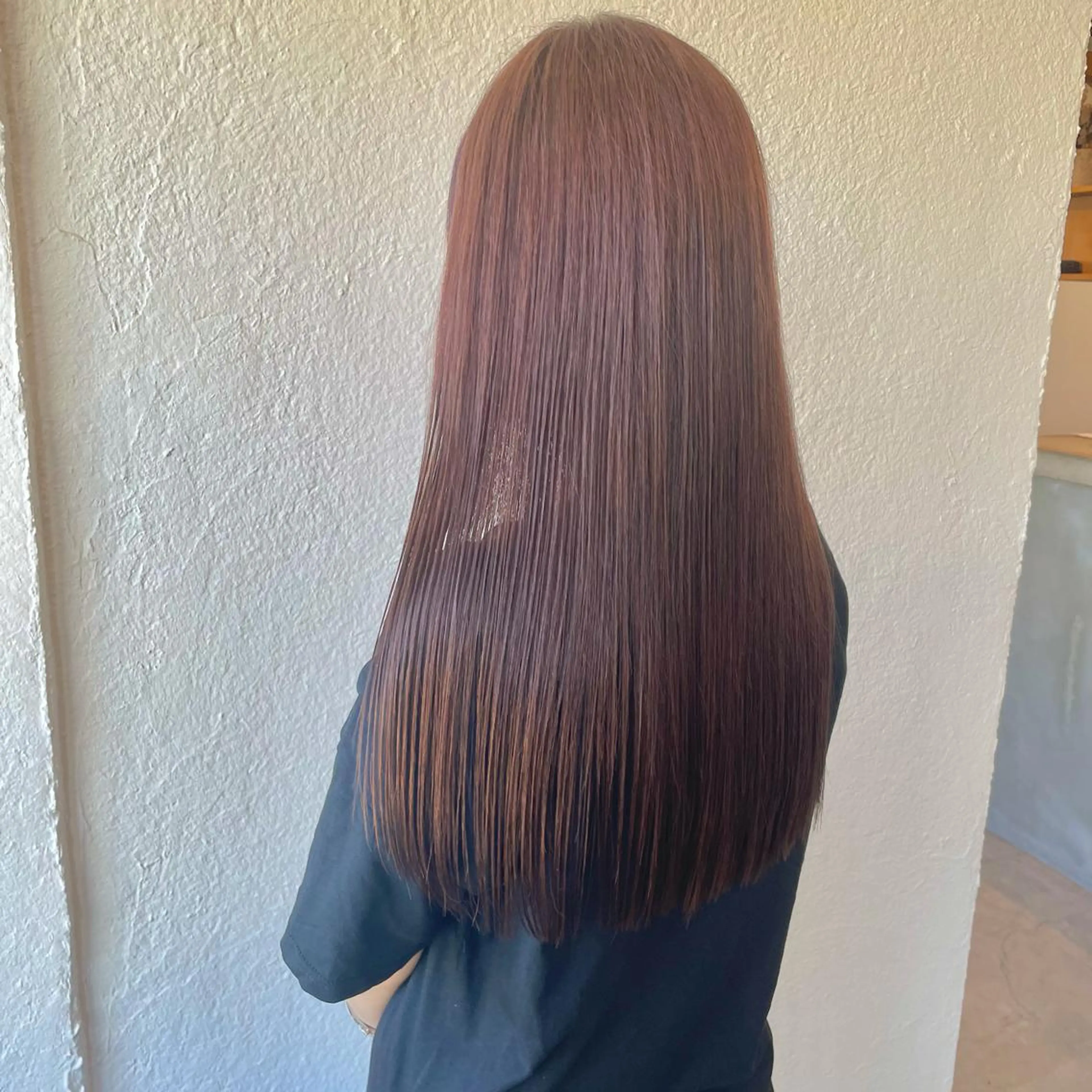 ロング カラー 髪質改善 トリートメント カット 縮毛矯正 トリートメント エターナル所属・髪質改善特化 谷口祐綺のヘアスタイル