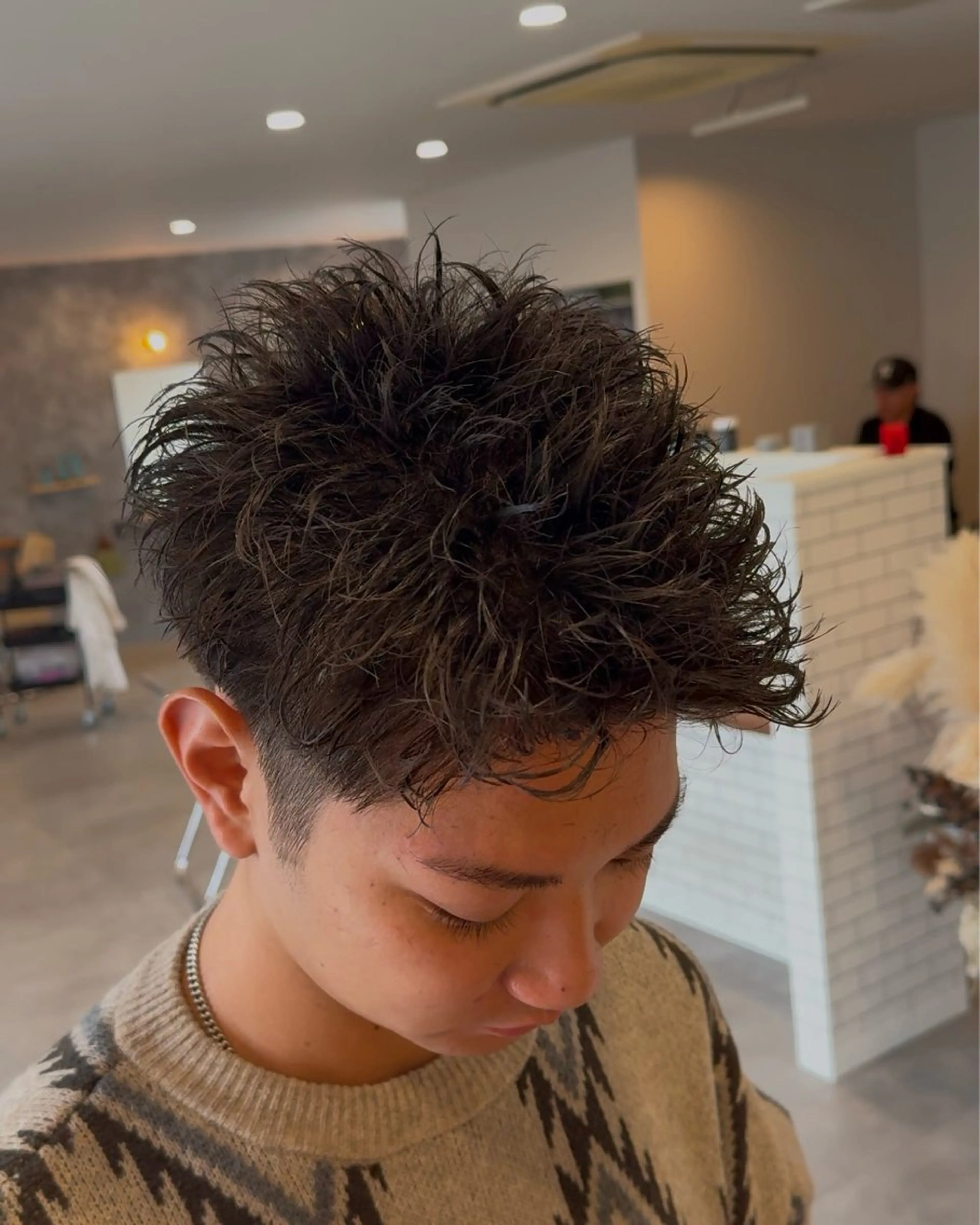 メンズ メンズパーマ Joule大分 メンズ特化植木永遠のヘアスタイル