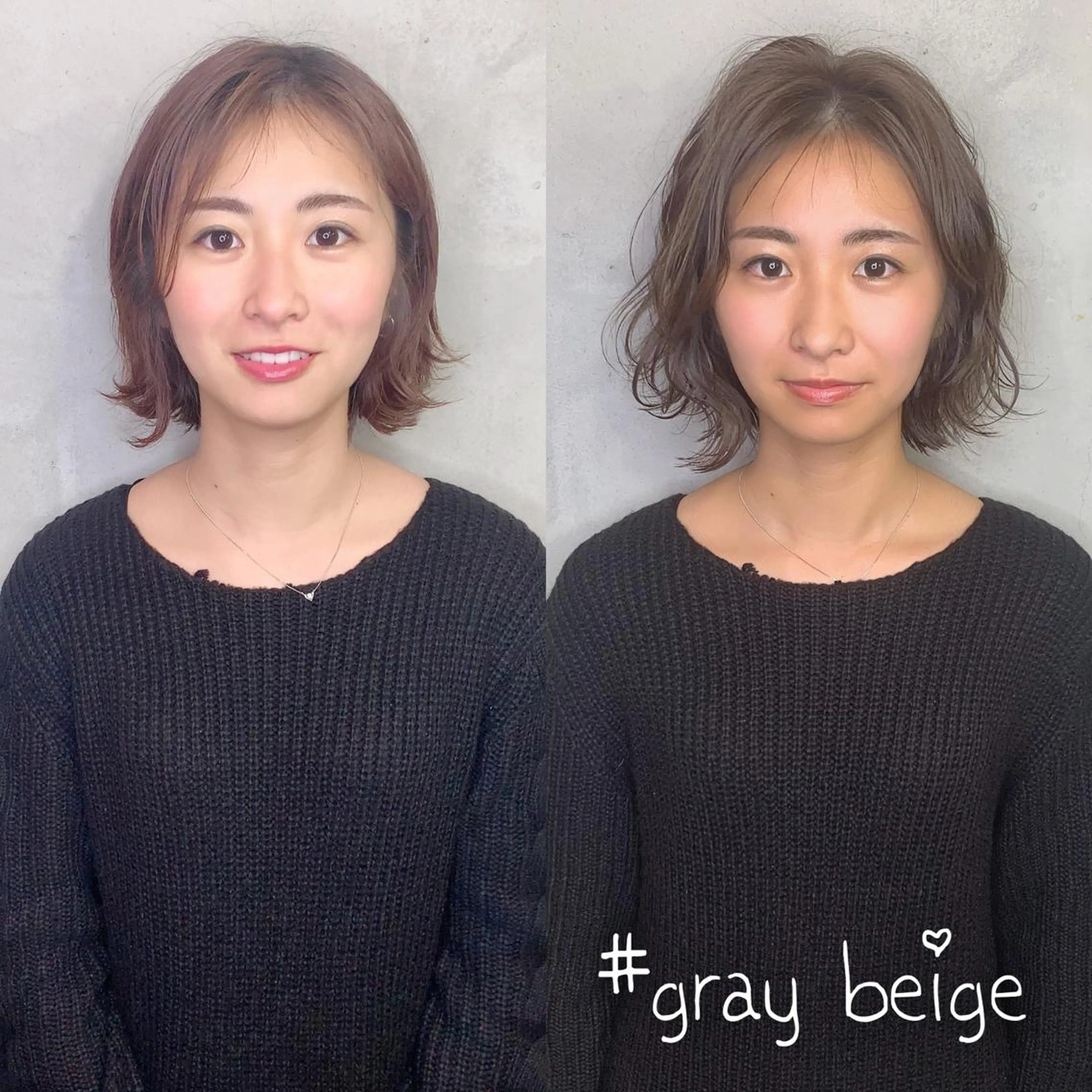 カラー 髪質改善 武田涼レイヤーカット 髪質改善×縮毛矯正のヘアスタイル