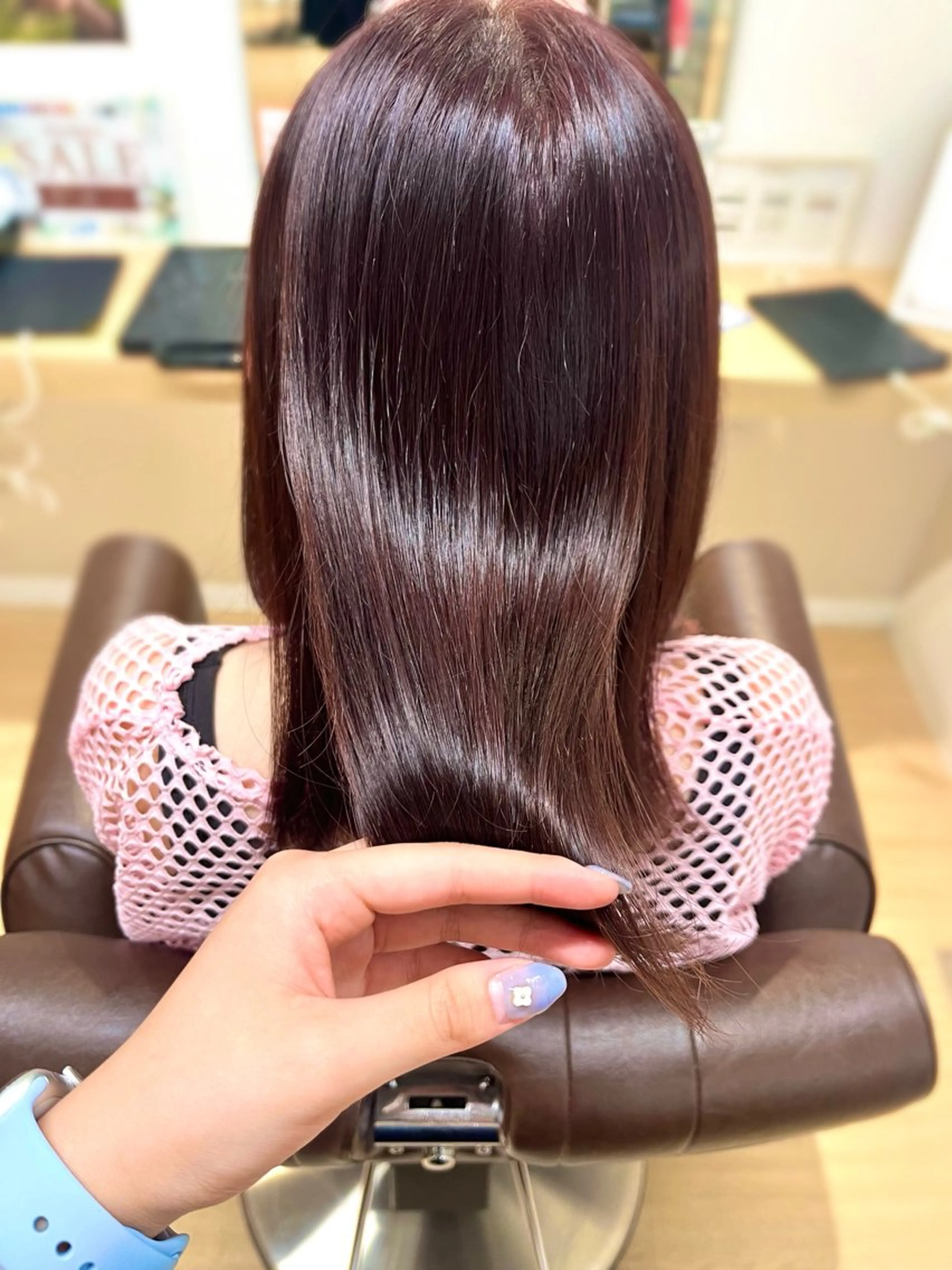 ミディアム Haruka✄﻿ 透明感カラー🫧🌙のヘアスタイル