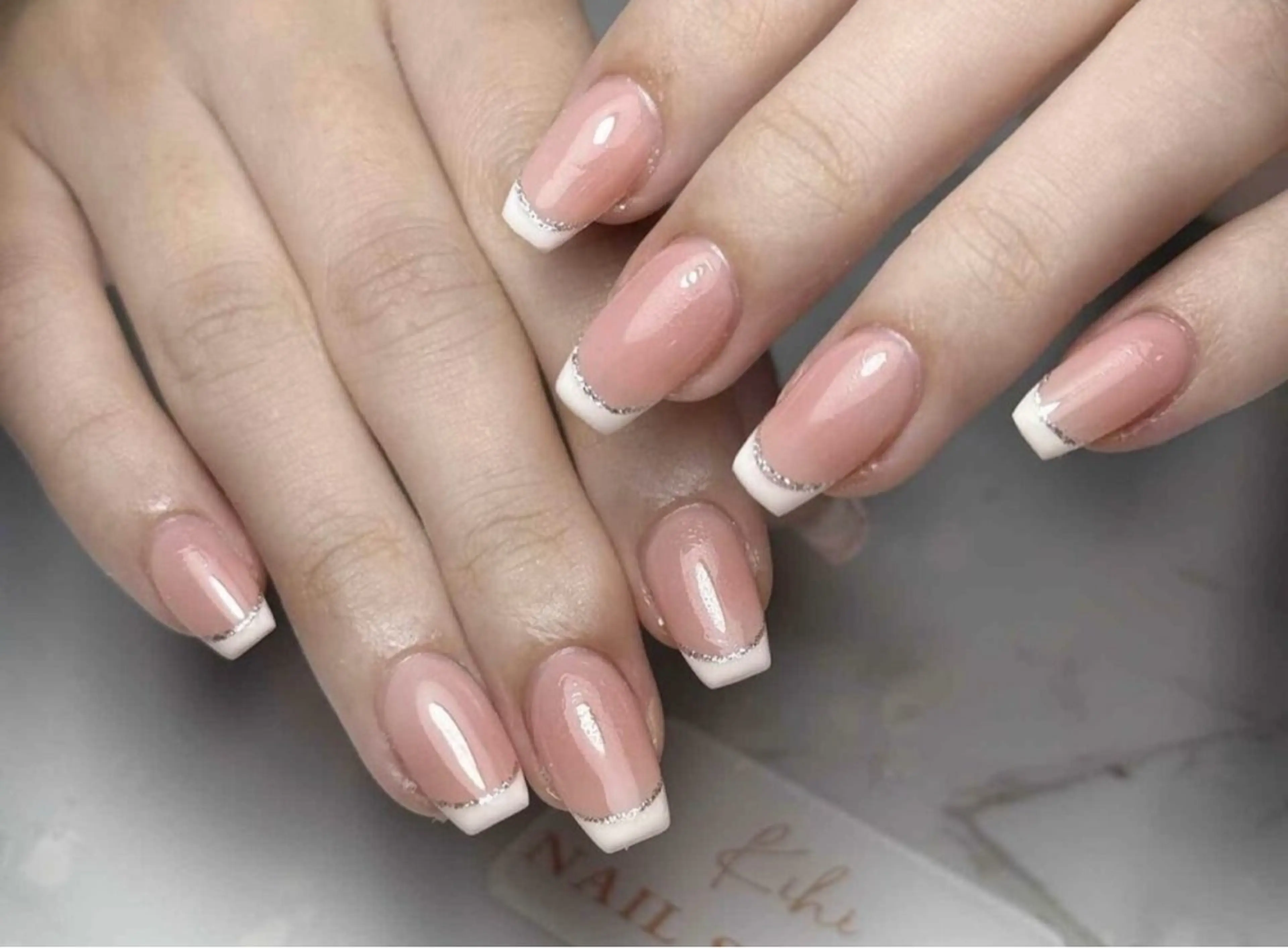 ネイル アートネイル フレンチネイル ジェルネイル グラデーション 韓国ネイル Nail Salon kihi大塚店のネイルデザイン