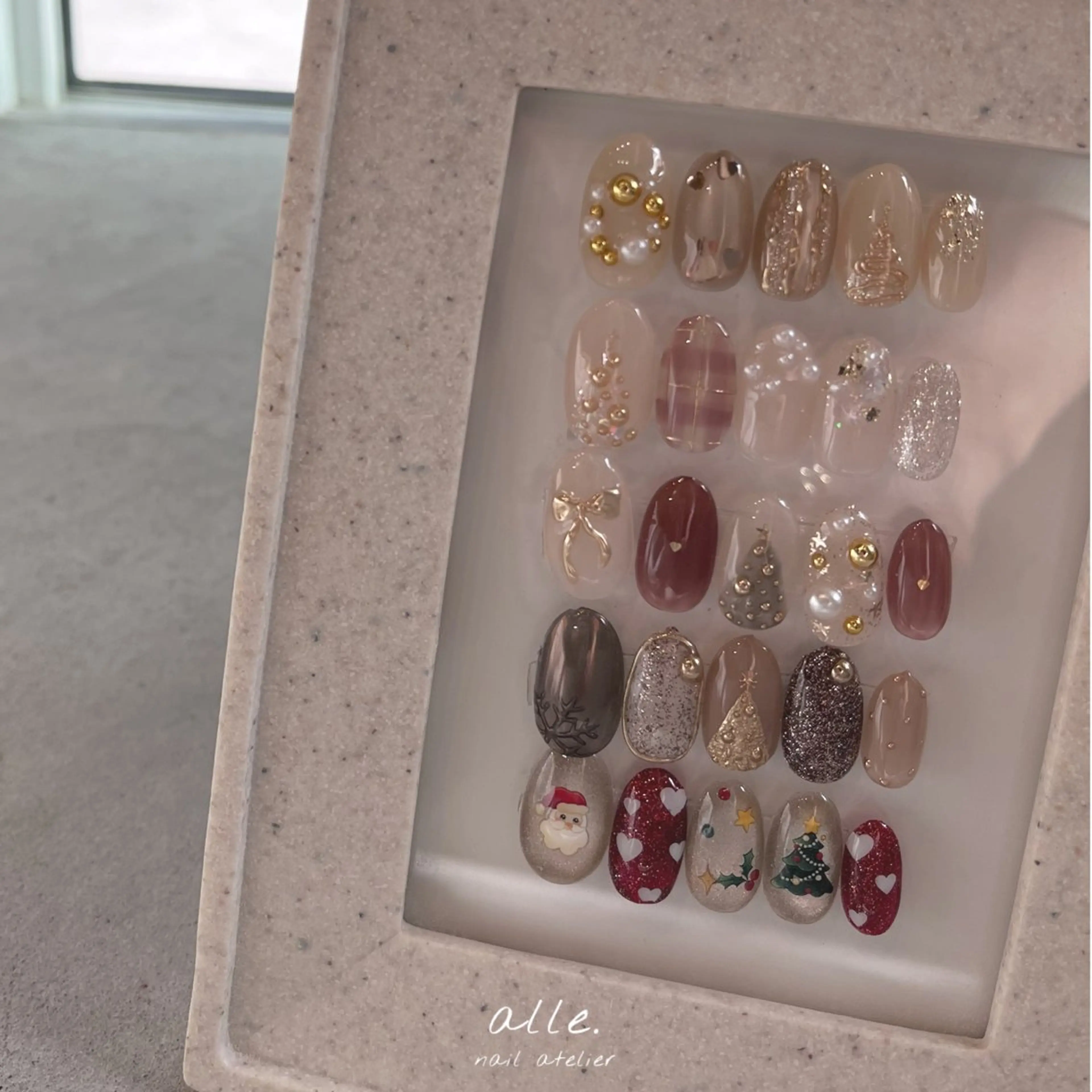 ネイル ハンドネイル atelier alle.のネイルデザイン