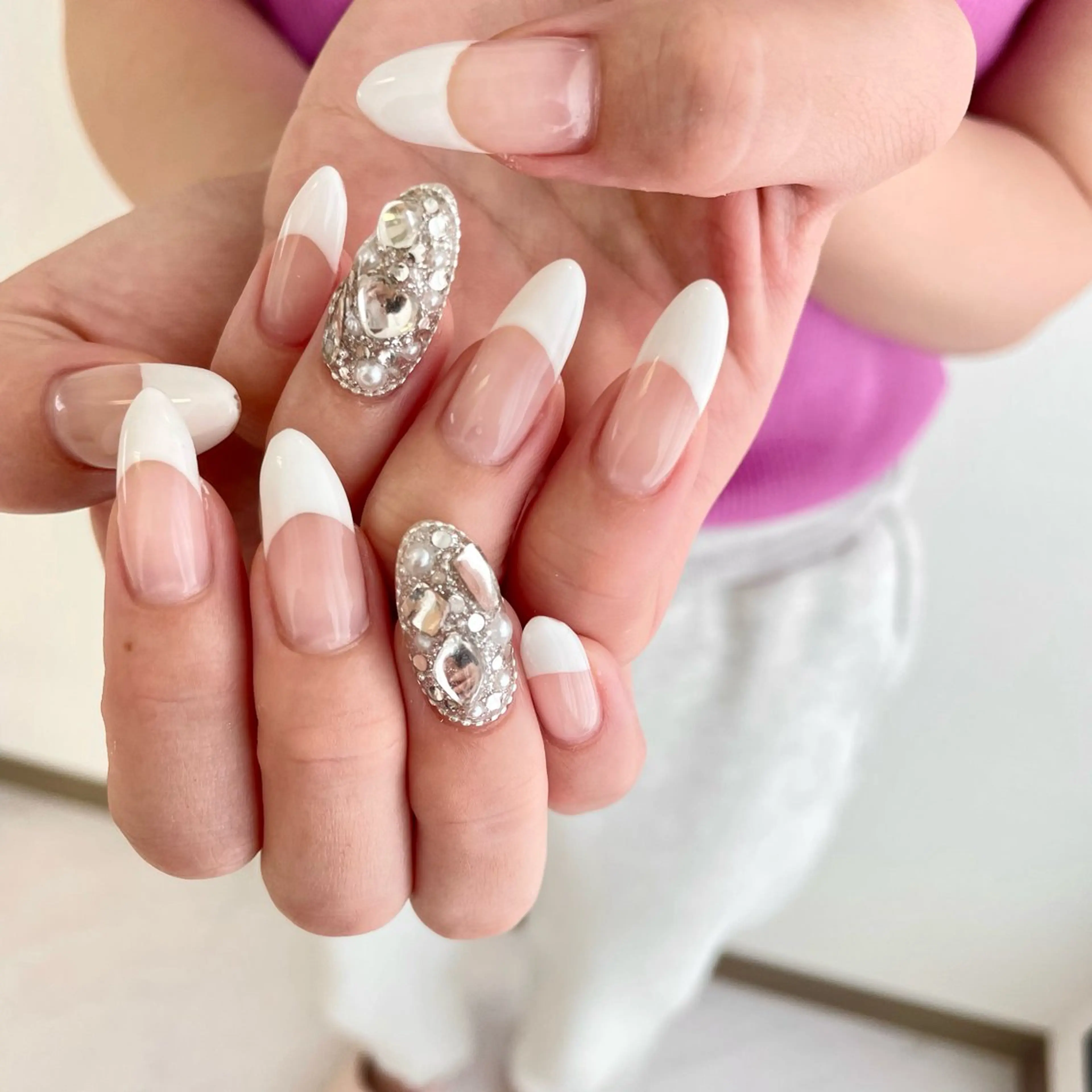 ネイル ハンドネイル 大阪福島 韓国まつげ Sayaka🤍🐩のマツエク・マツパデザイン