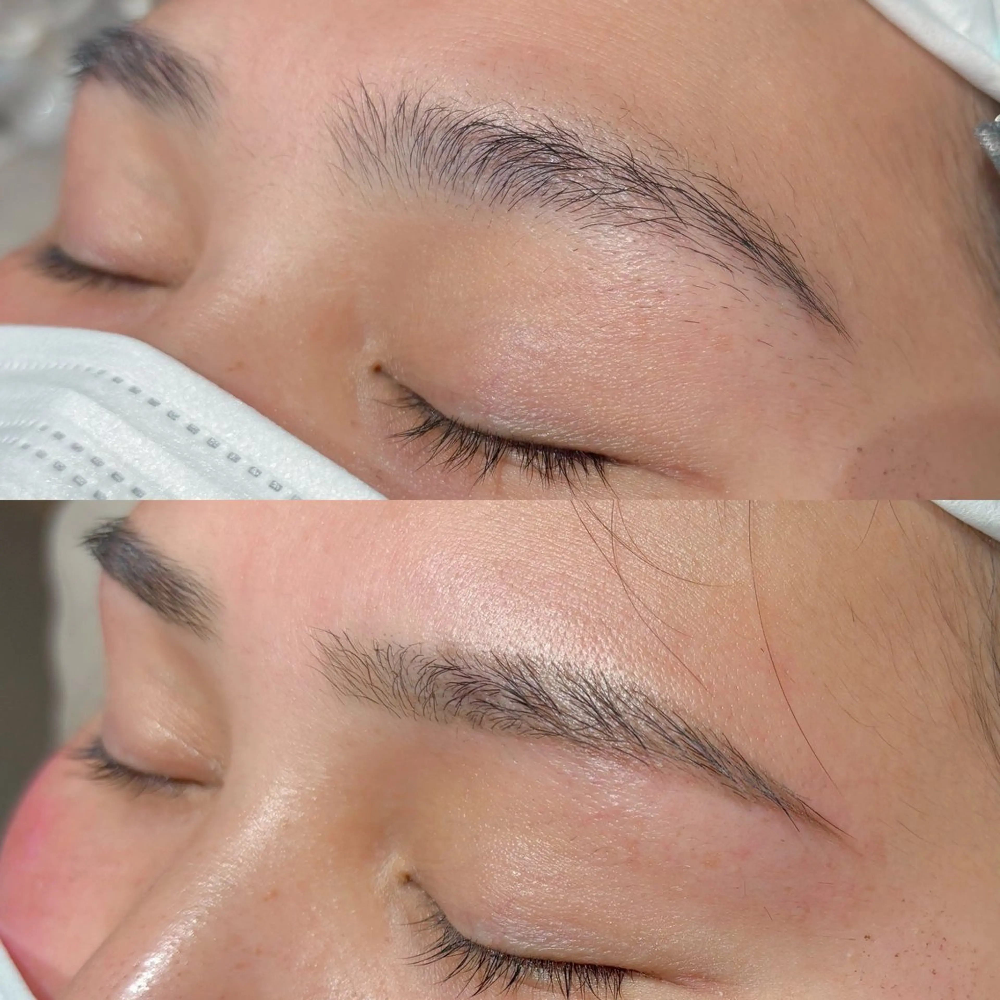 アイブロウWAX＋眉カラーリングの写真