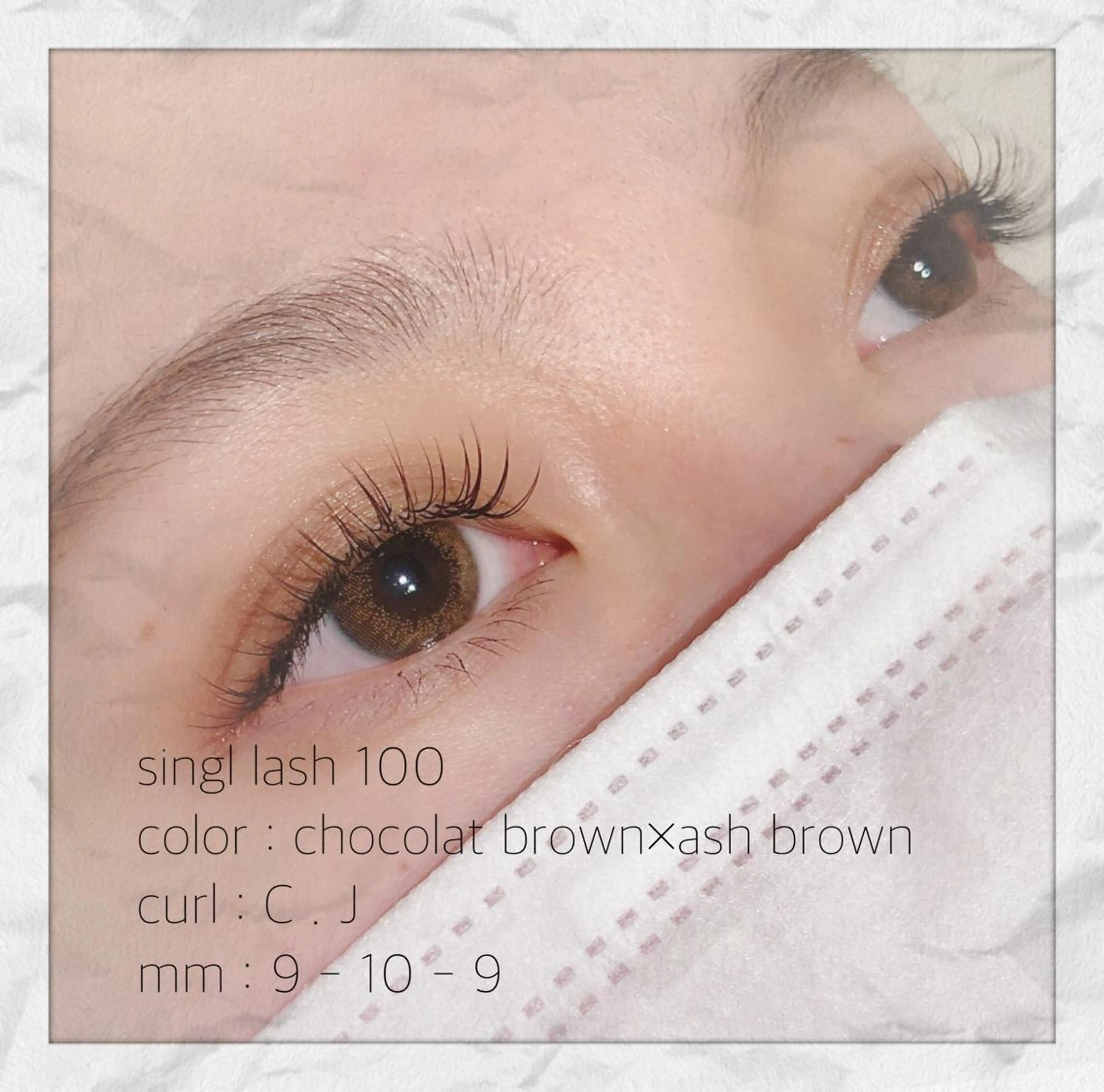 ショート カラー パーマ ネイル マツエク・マツパ マツエク Ray+beauty 中央橋店 岩永のマツエク・マツパデザイン