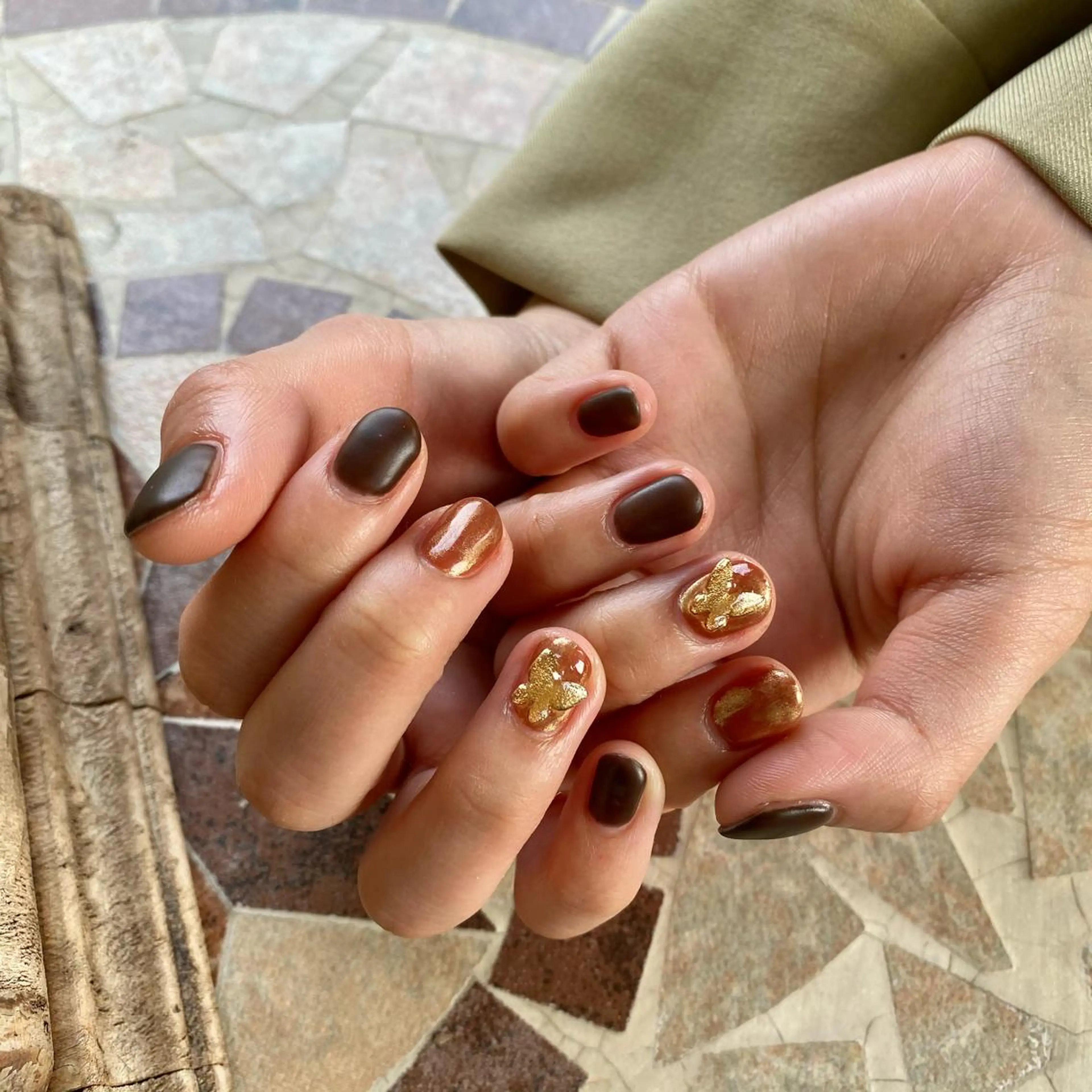 ショート ネイル NEW WORLD所属・MIZUKI 🌏NEWWORLDのネイルデザイン