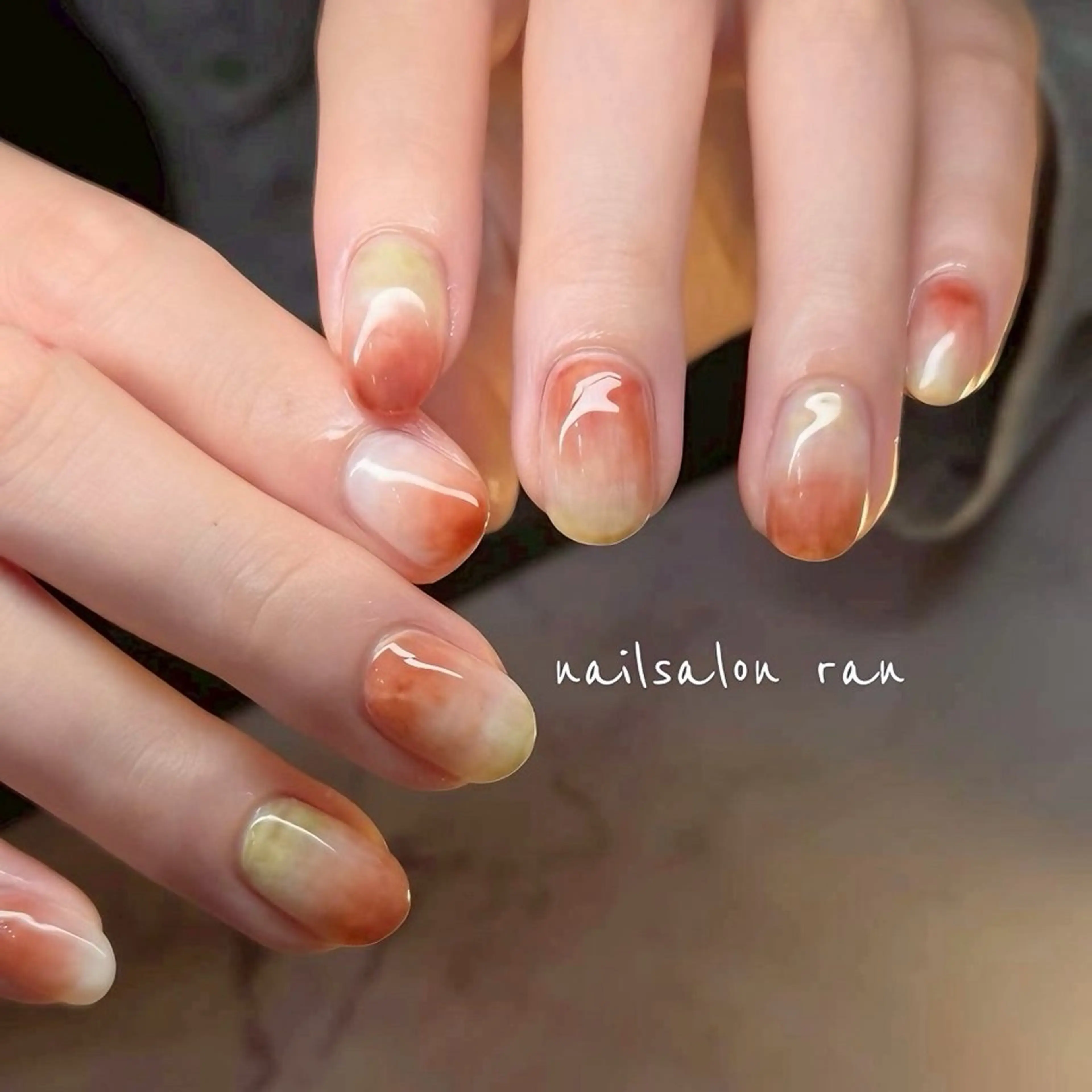 ネイル ハンドネイル ハンドケア nailsalon ranのネイルデザイン