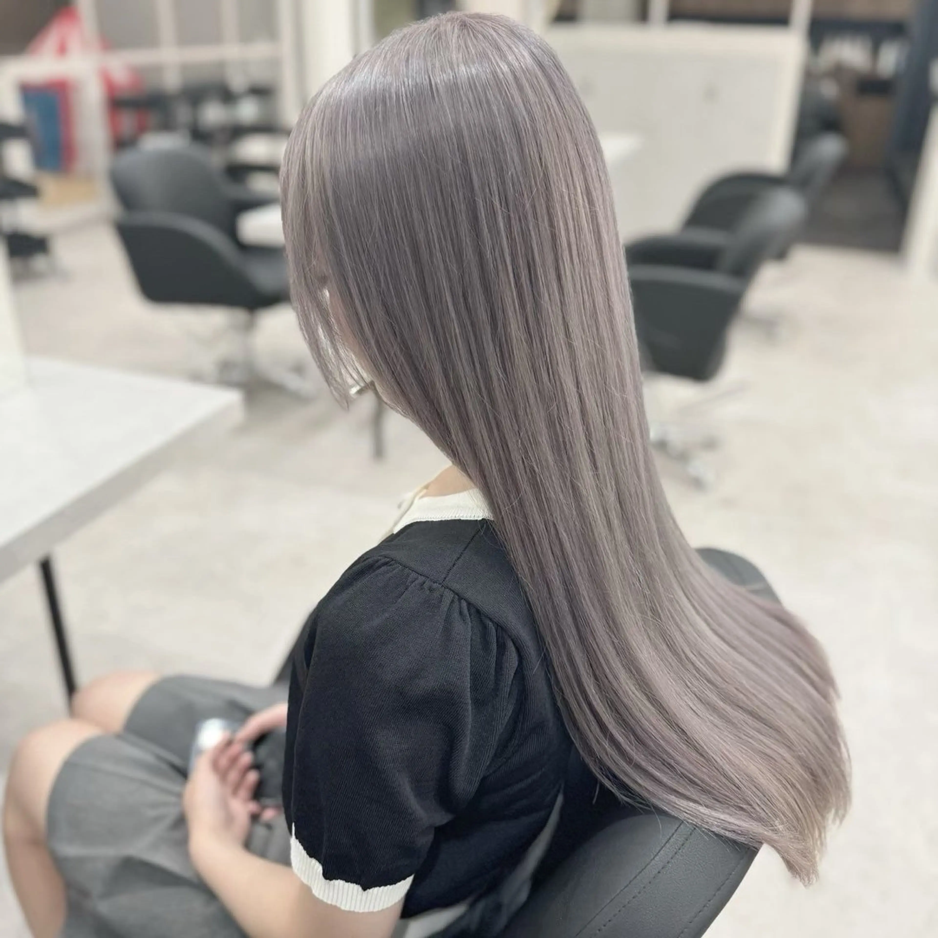 ロング カラー ヘアカラー 🫧bloom296 momoka🫧のヘアスタイル