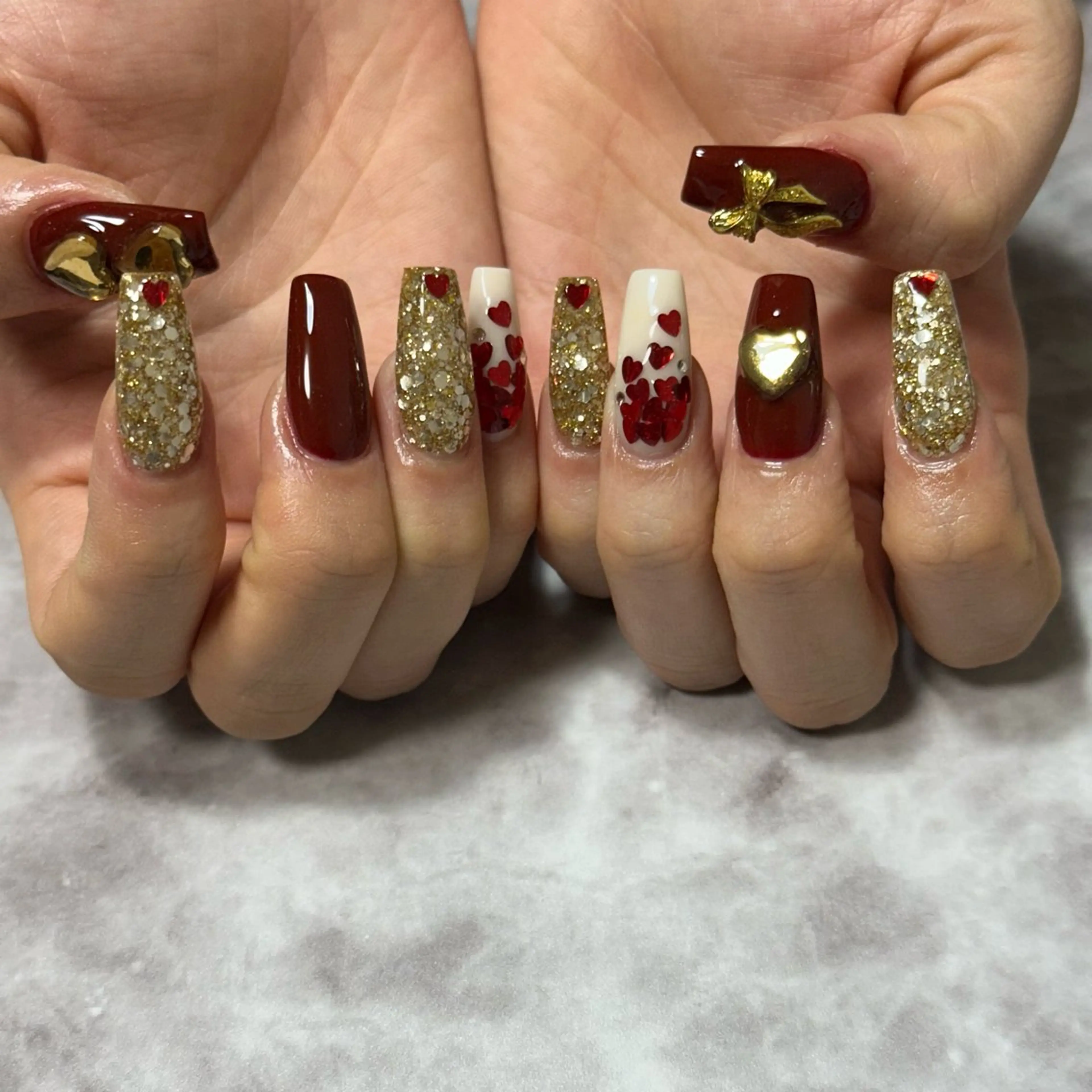 セミロング BeautySalonKREI所属・KREI NORIKAのネイルデザイン