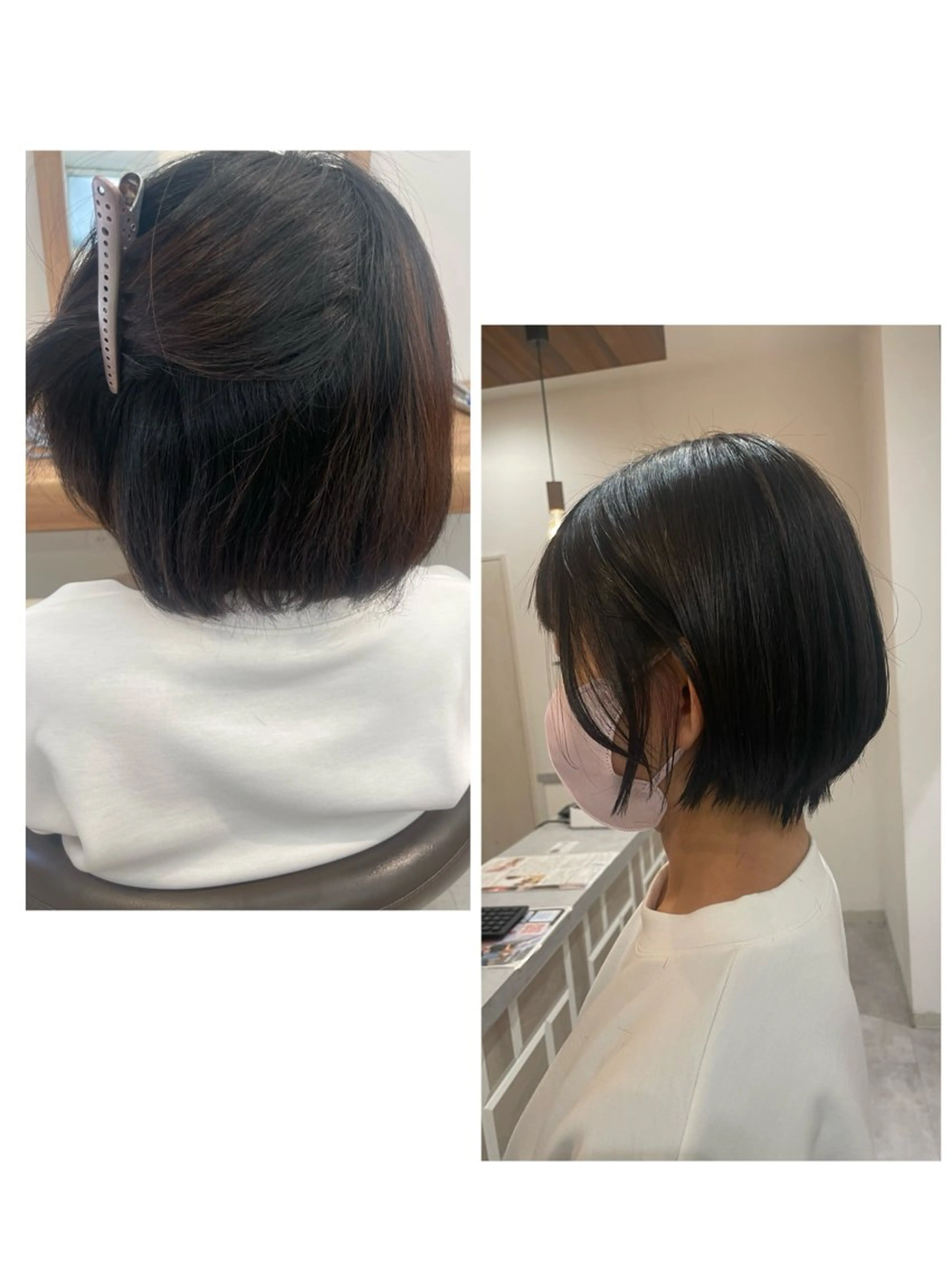 ショート パーマ カット 縮毛矯正 riddle hair(駒生)所属・山越 美裕樹のヘアスタイル