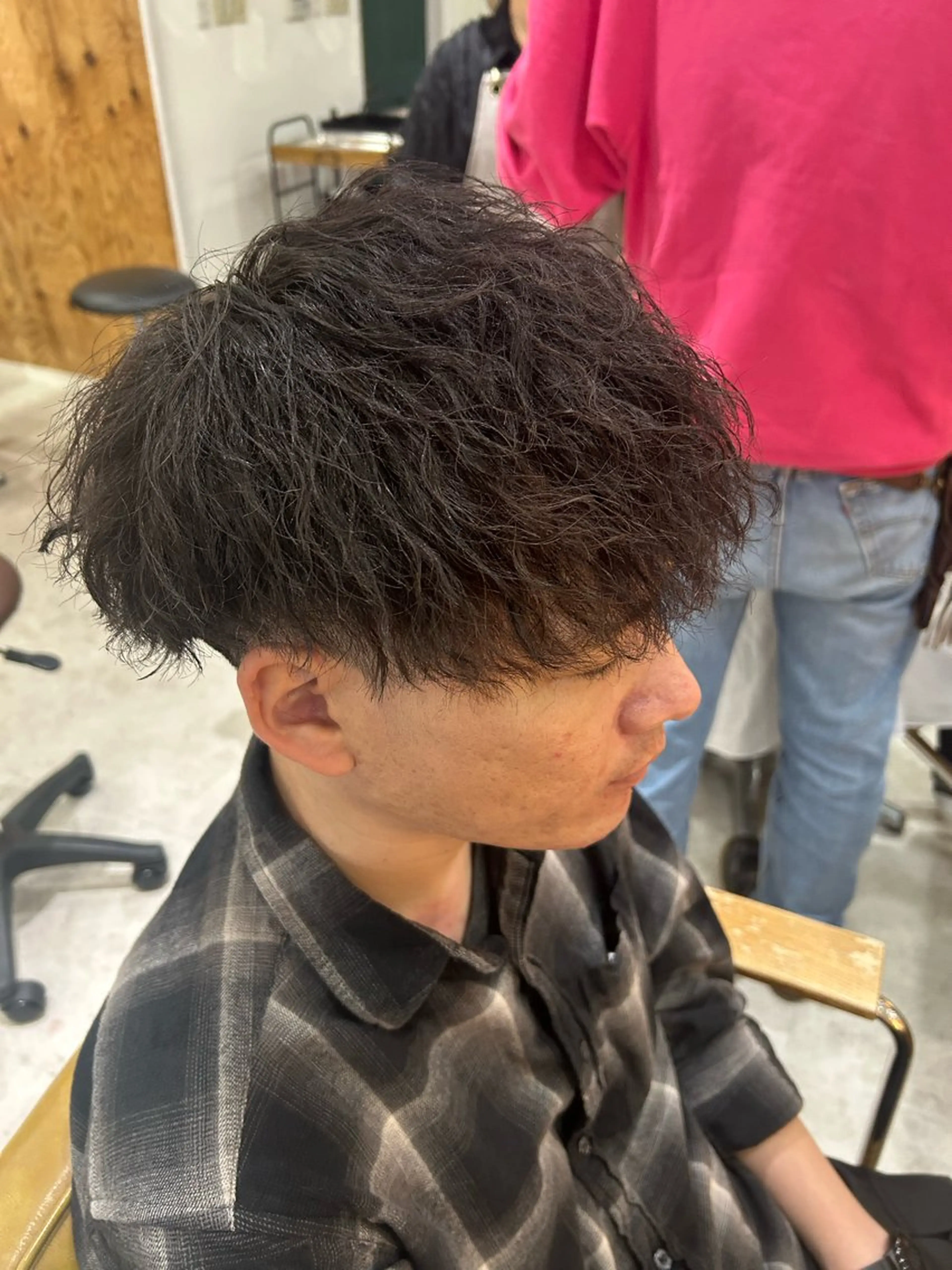 パーマ ヘアアレンジ メンズ カット パーマ 《メンズ特化》 早川 愛斗のヘアスタイル