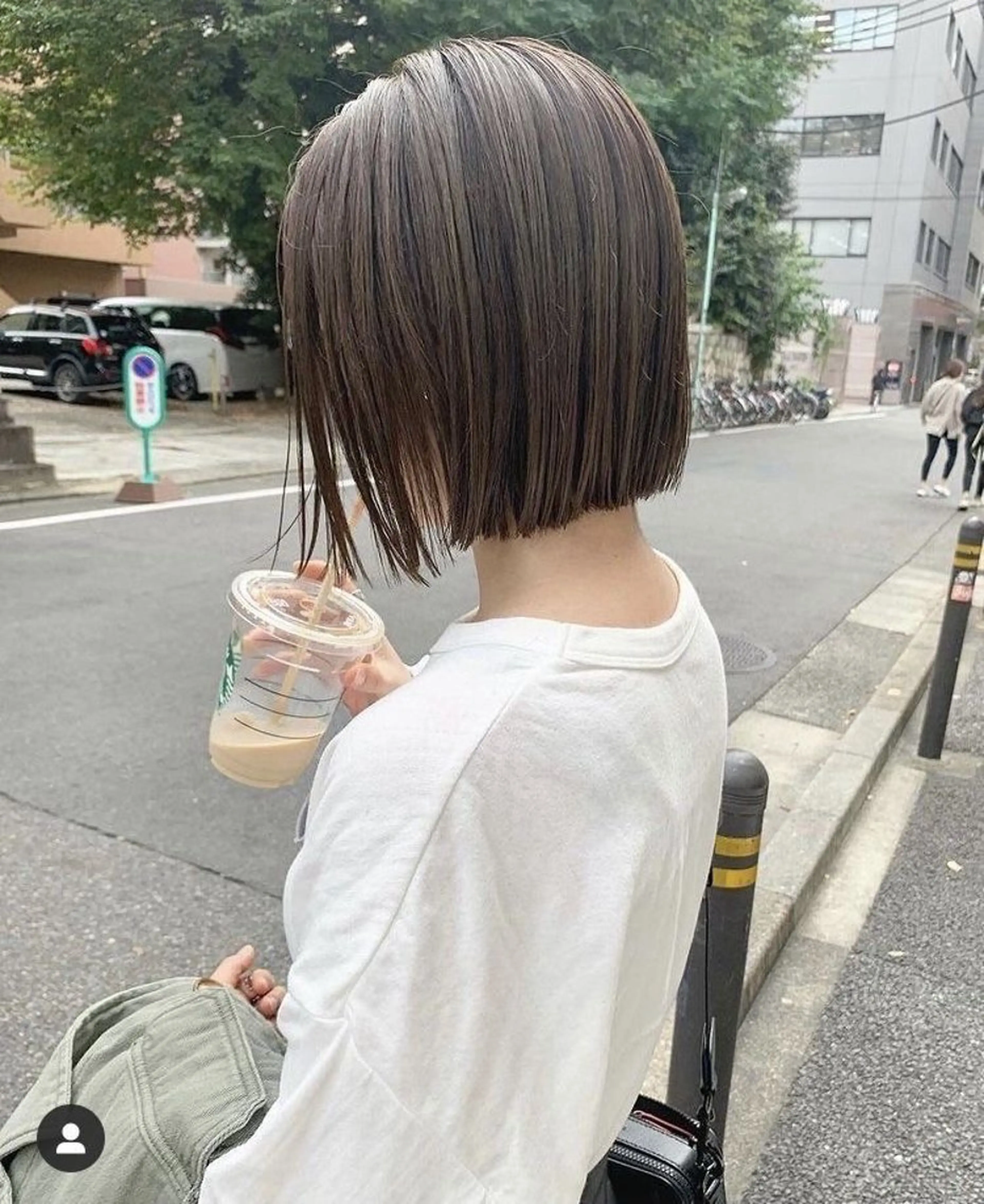 ショート 🌷ハイライト /tomomi🌷のヘアスタイル