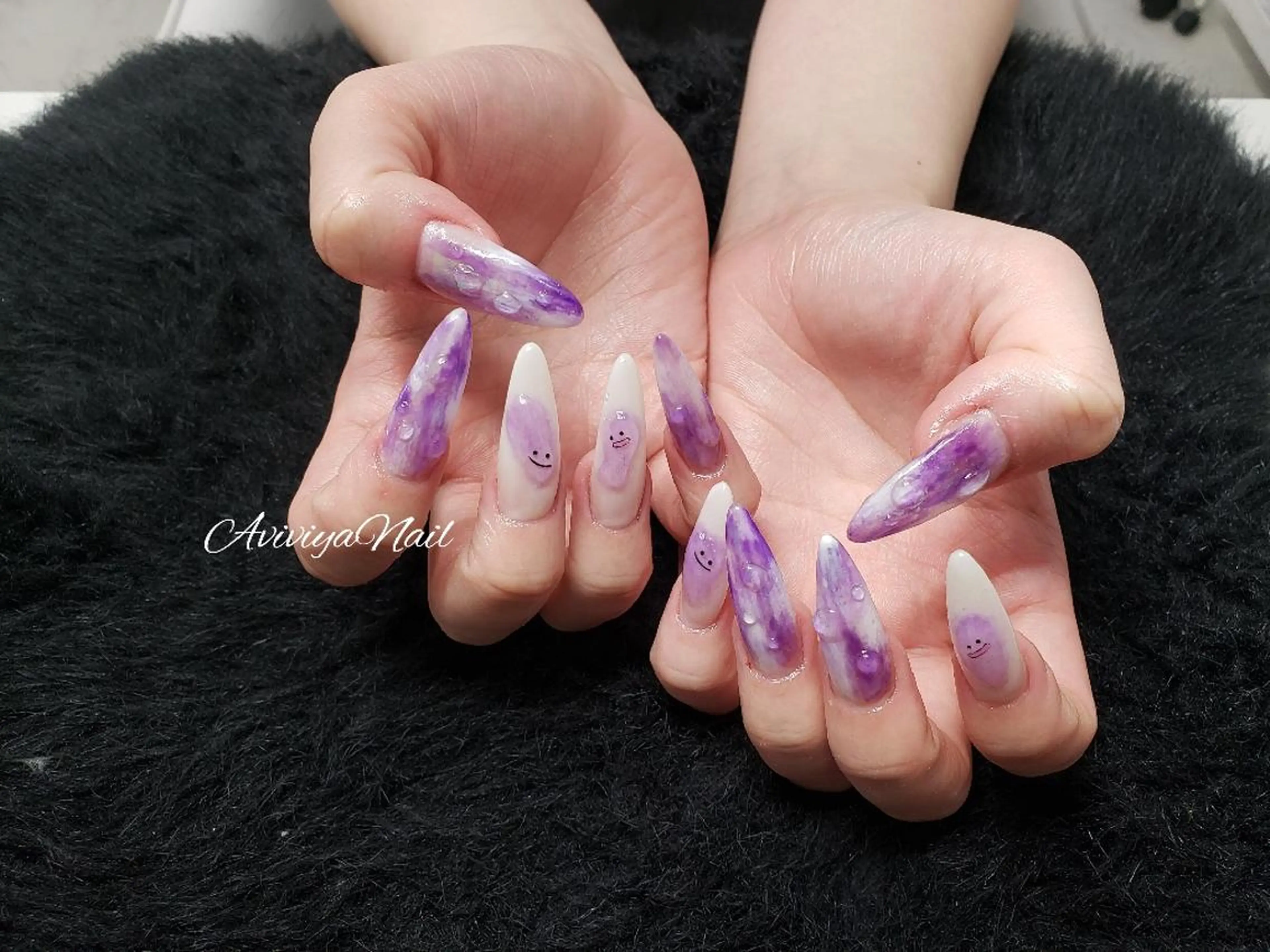 ネイル ロングネイル スカルプネイル AviviyaNail所属・kubo ayaのネイルデザイン