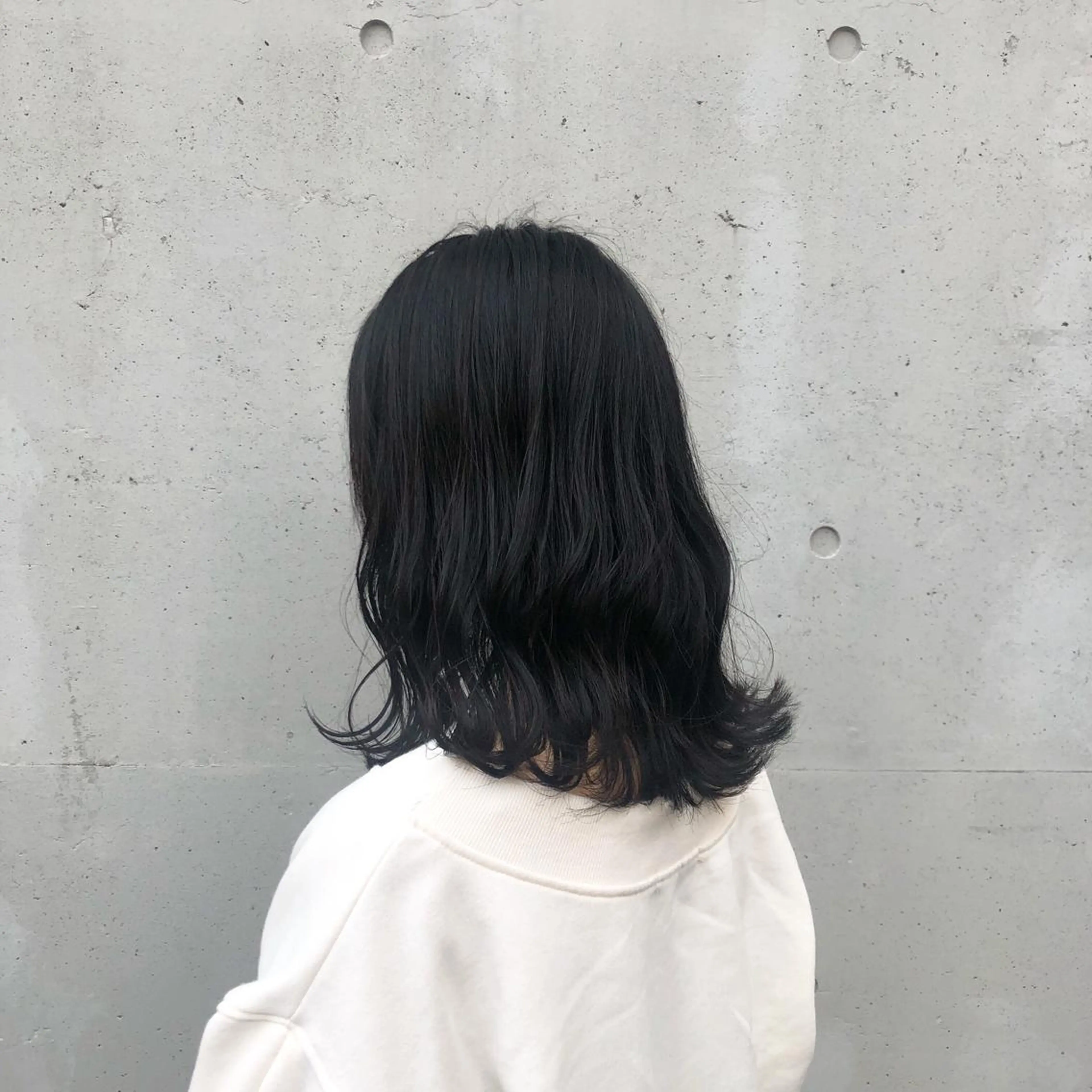 セミロング カラー カット トリートメント 酸性縮毛矯正🧴韓国 レイヤー/髪質改善のヘアスタイル