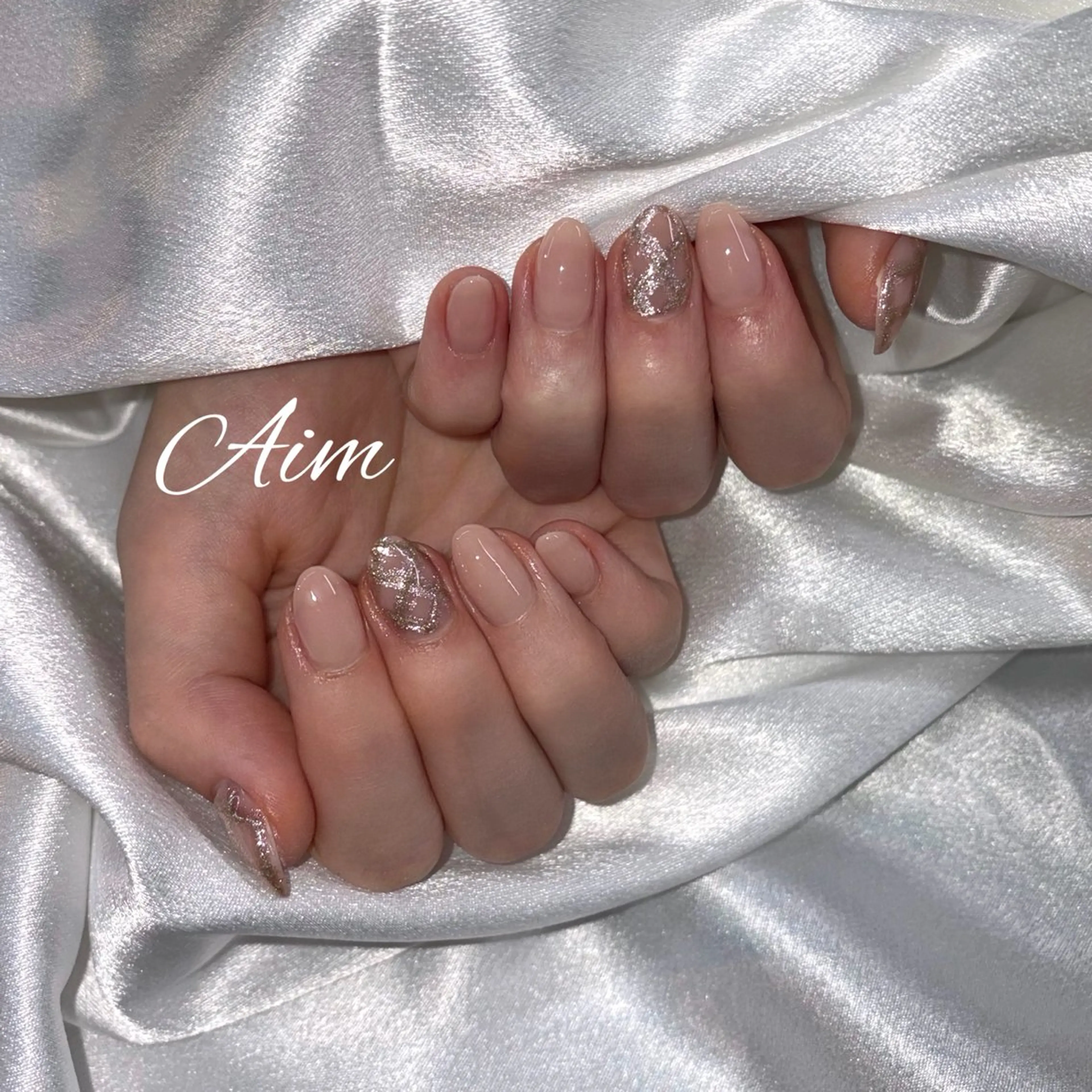 ネイル ハンドネイル ネイルサロンAim河原町[ヘアセット　ヘアエクステ　着付　専門店]所属・Aim🌿 kanaのネイルデザイン