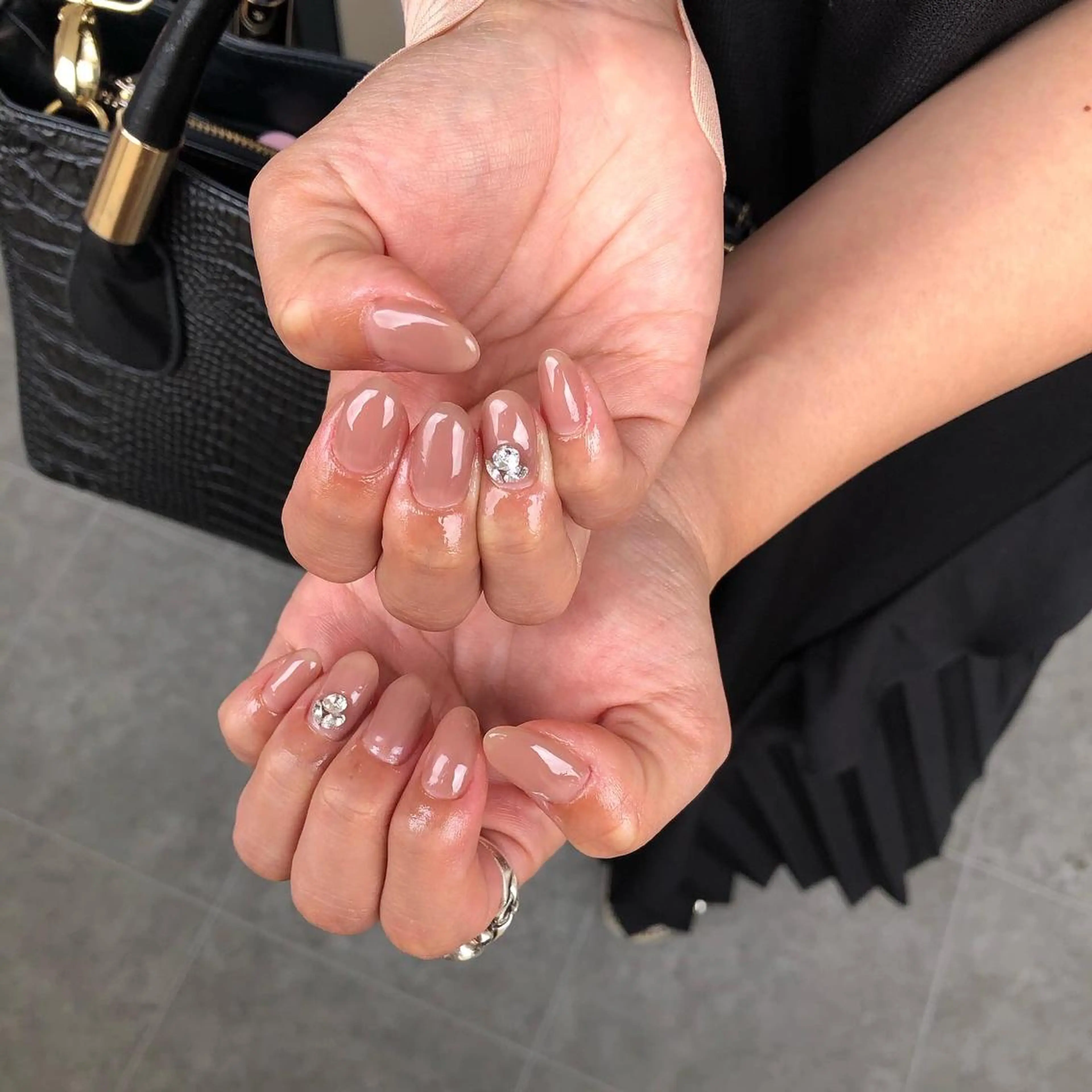 ネイル 黒葛原 めぐみのネイルデザイン