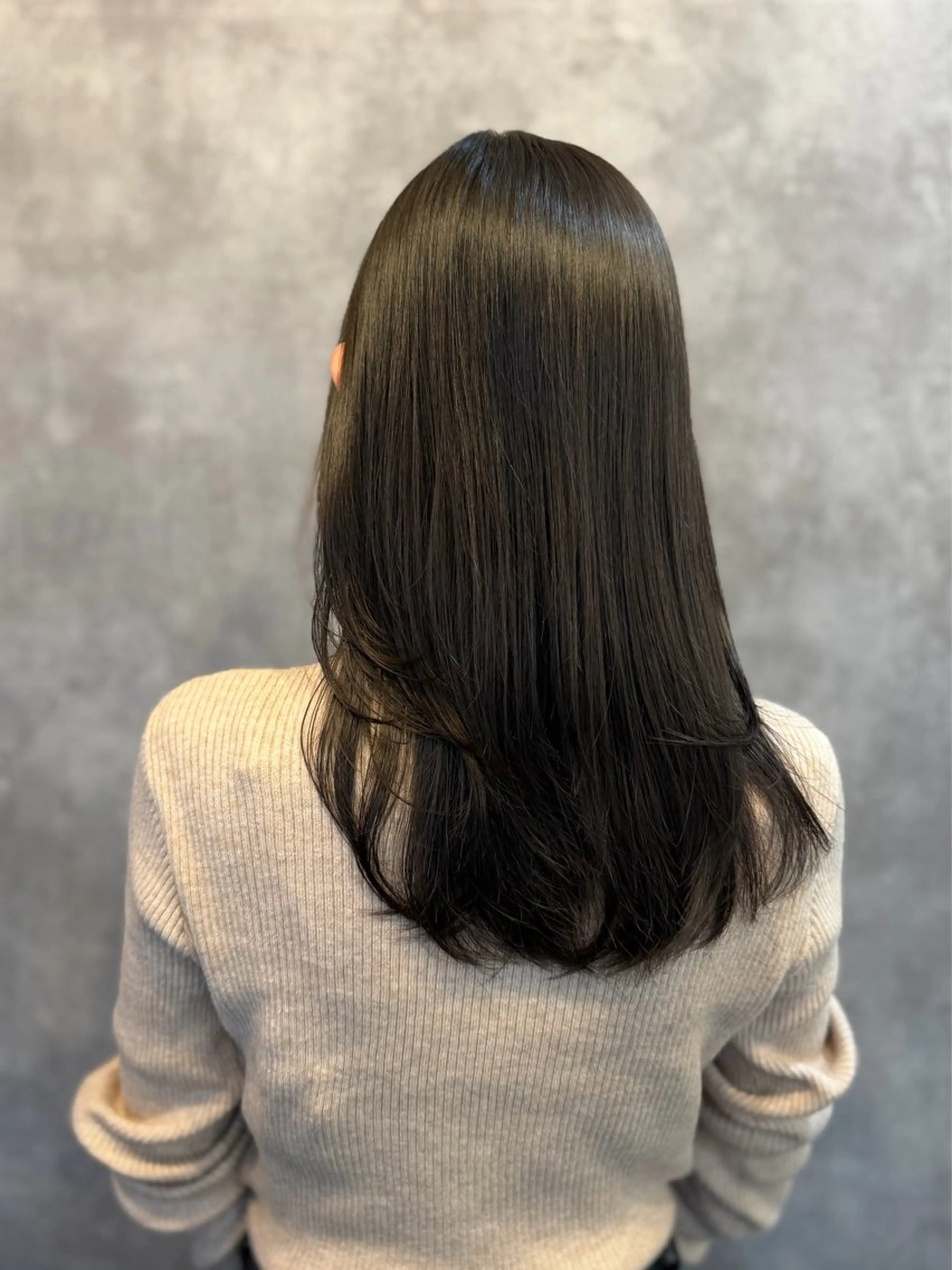 ロング レイヤーカット カット ARARE HAIR みゆきのヘアスタイル