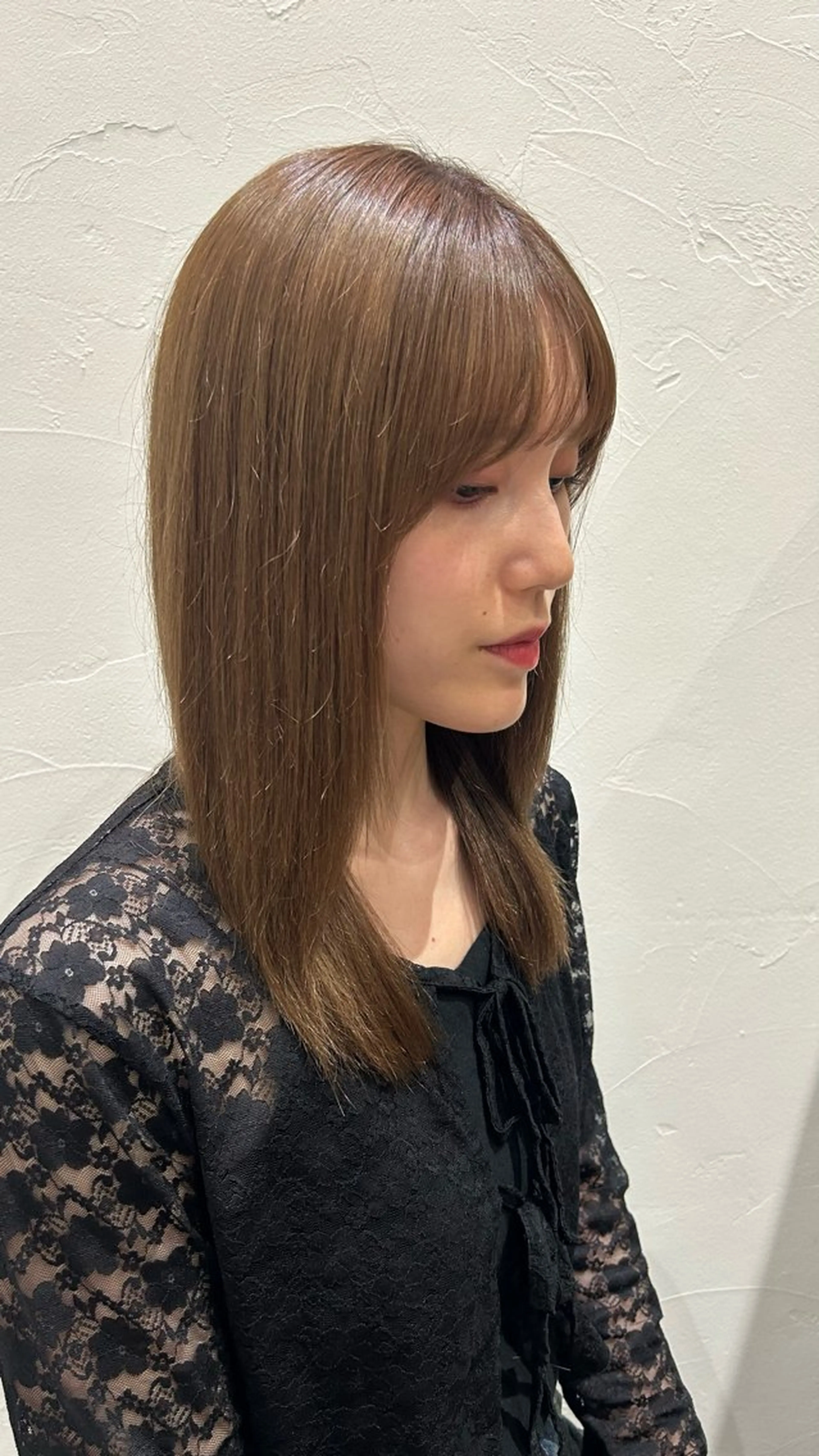 セミロング 可愛いを仕込む🩰 透明感ヘア／海琴のヘアスタイル