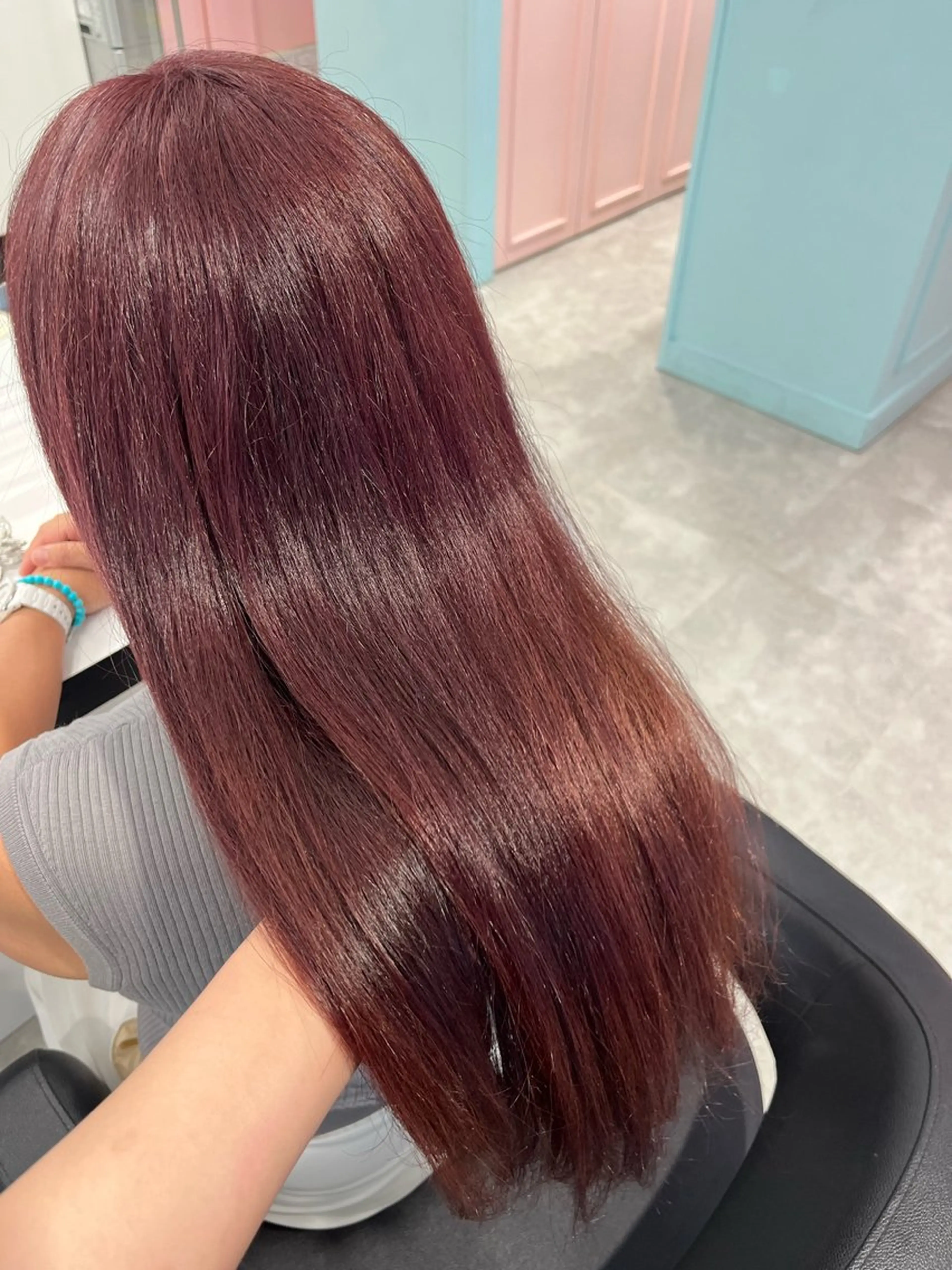 ロング カラー みう/仙台/暖色/ 艶髪/顔周りカット/のヘアスタイル