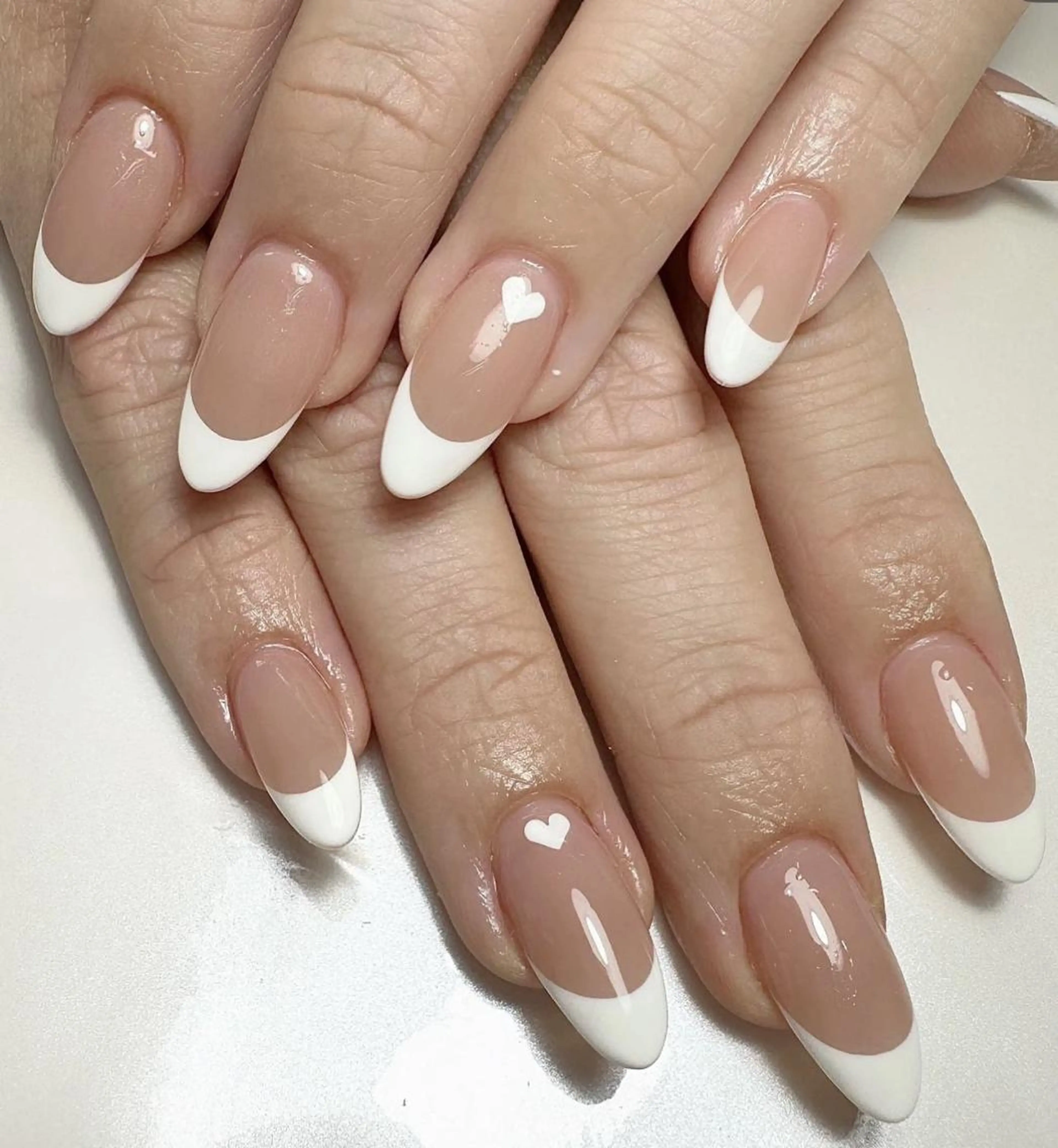 ネイル アートネイル 長さ出し ネイルチップ Queens momoのネイルデザイン