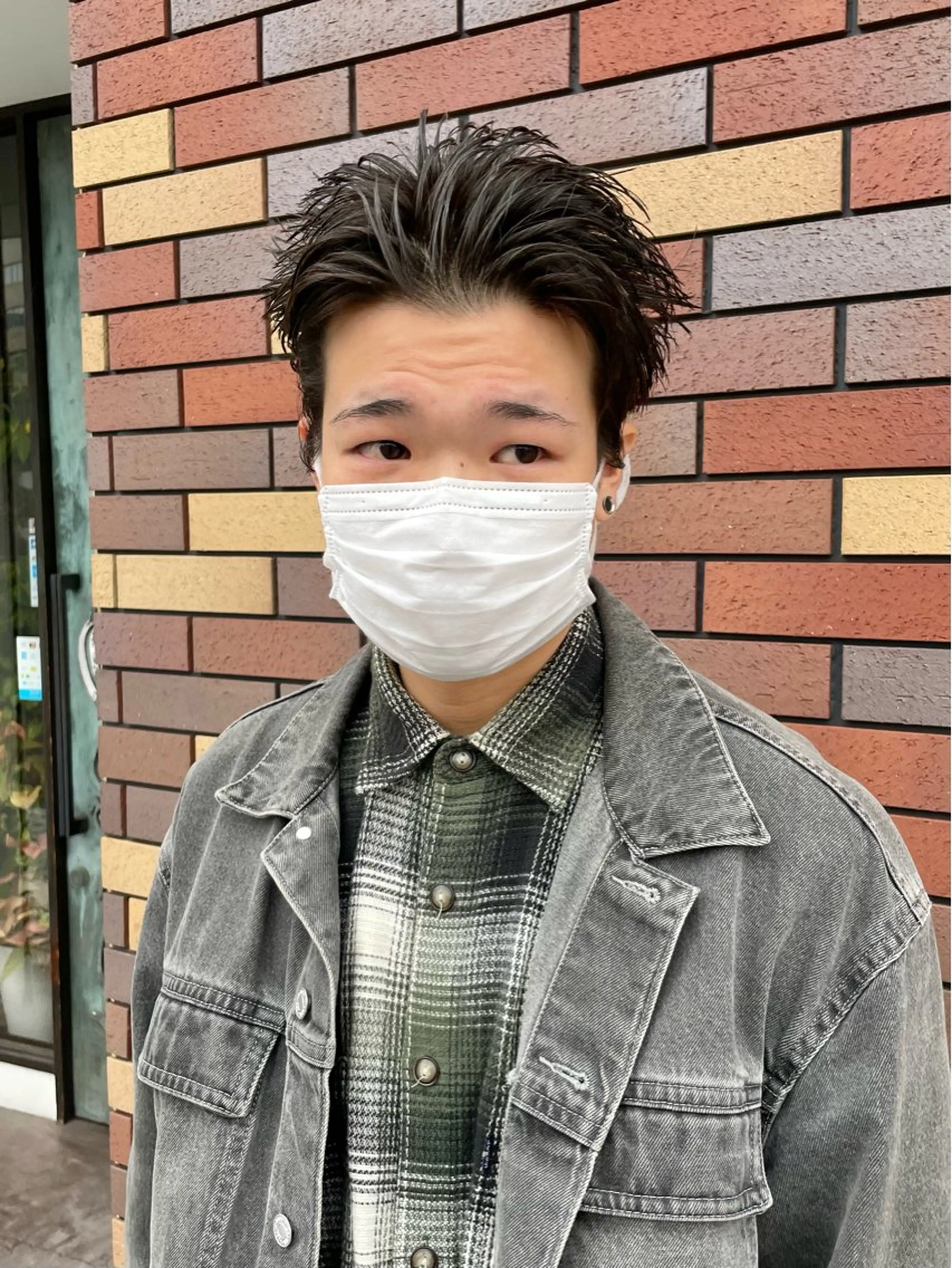 ショート メンズ スパイキーショート ショートヘア grAt所属・森 真伊希のヘアスタイル