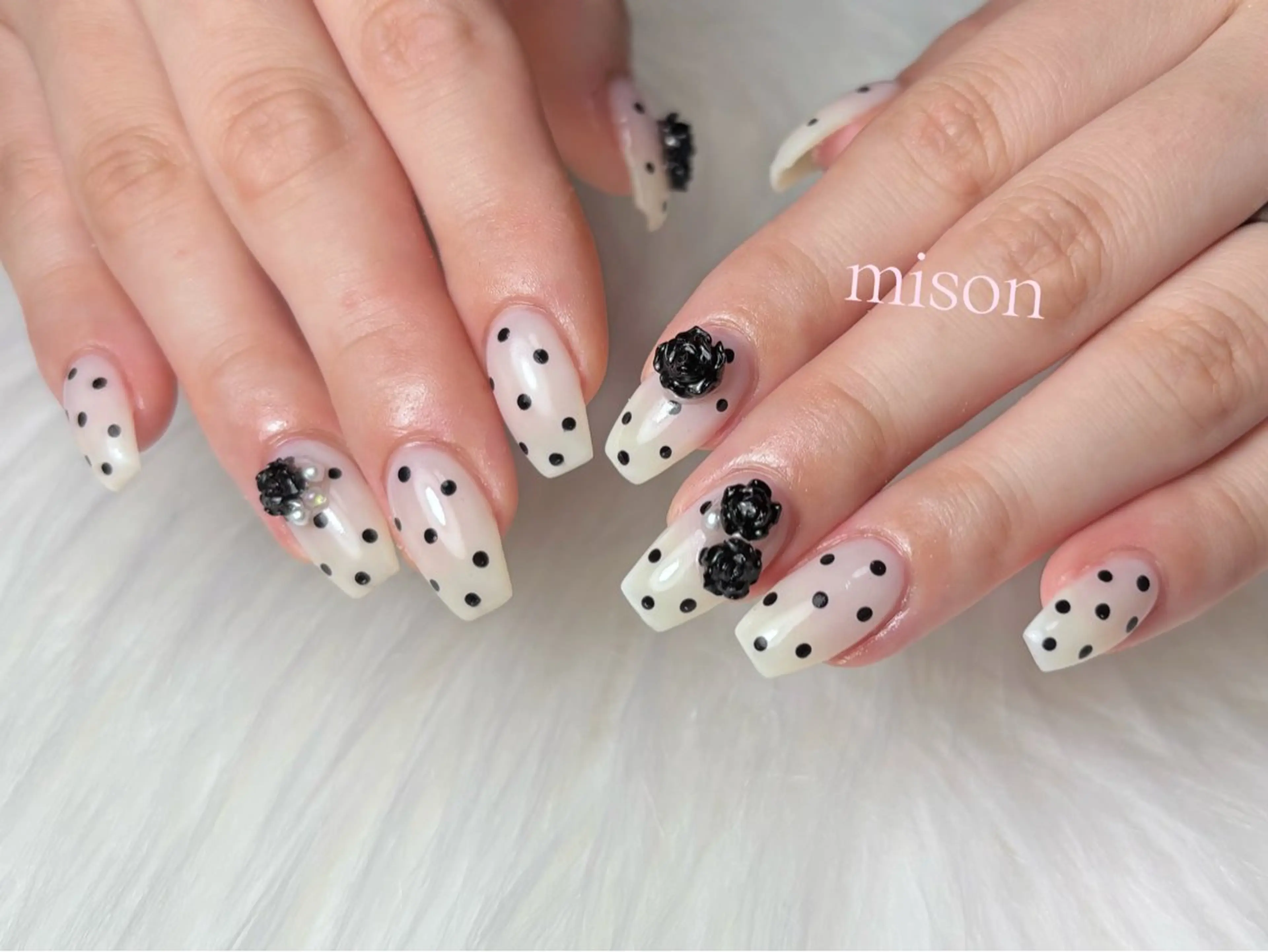 ネイル mison所属・mison 安形友花のネイルデザイン