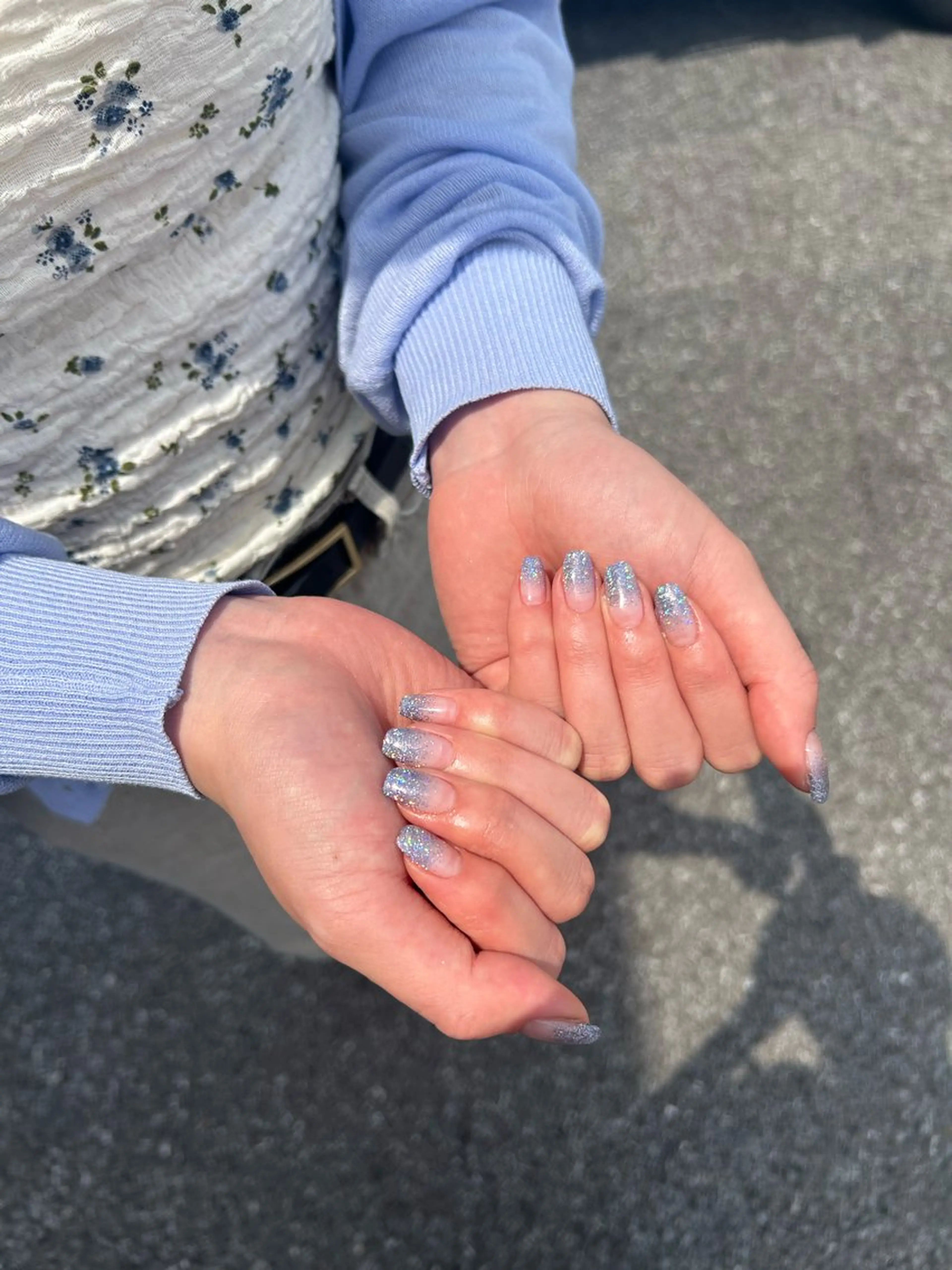 【ハンド】mix ワンカラー🪷の写真