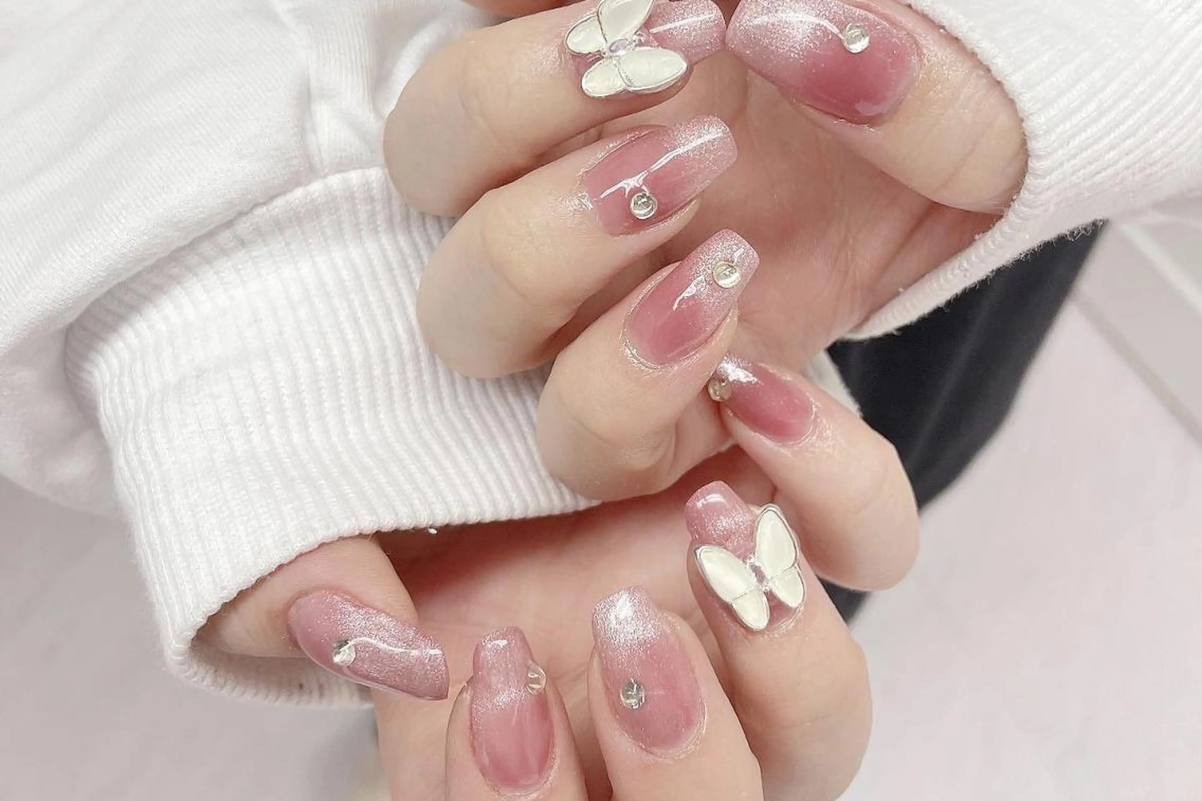 ネイル ハンドネイル 大阪福島 韓国まつげ Sayaka🤍🐩のマツエク・マツパデザイン