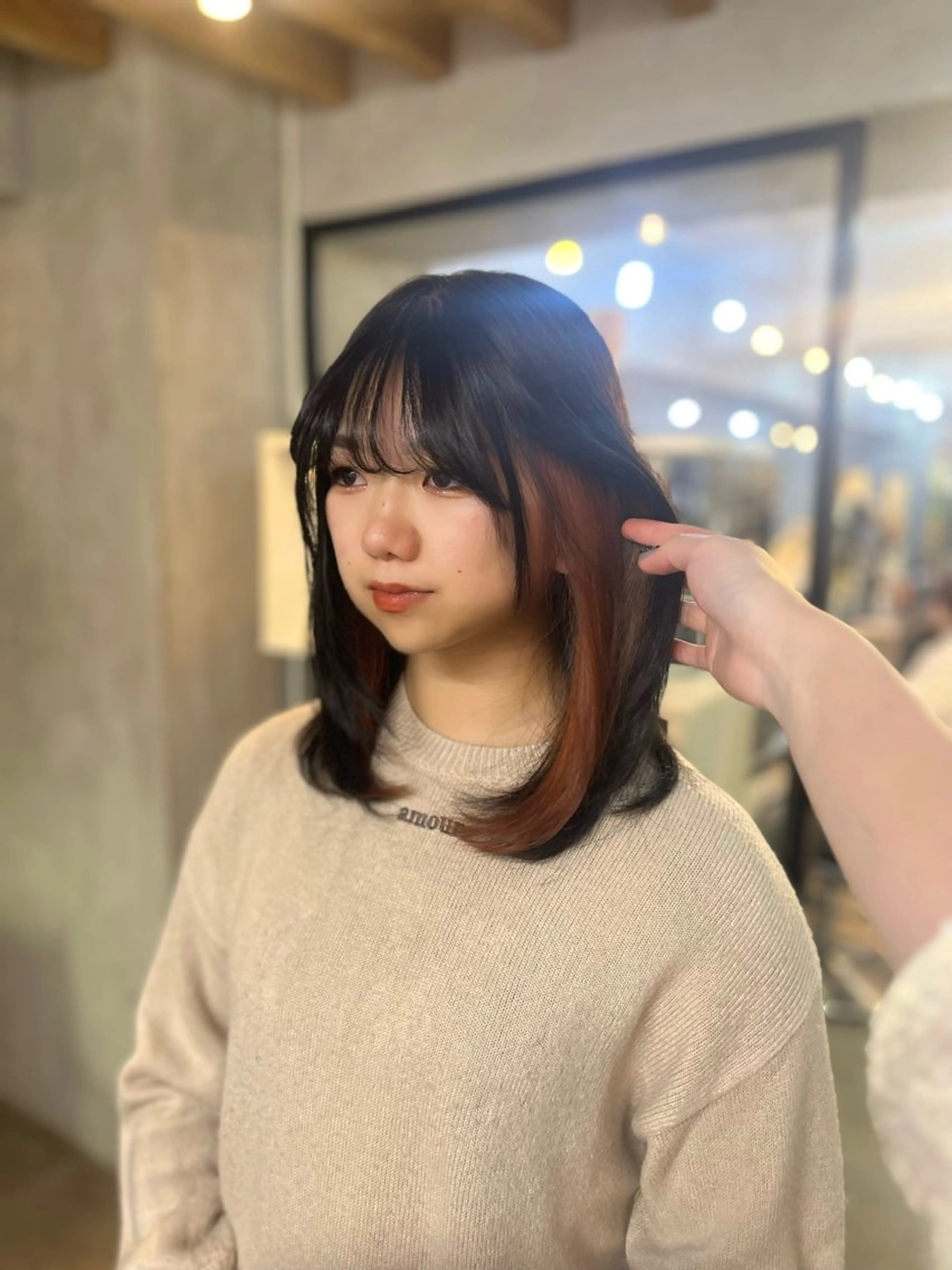 🎟💝全体カラー+インナーカラー🎟💝の写真