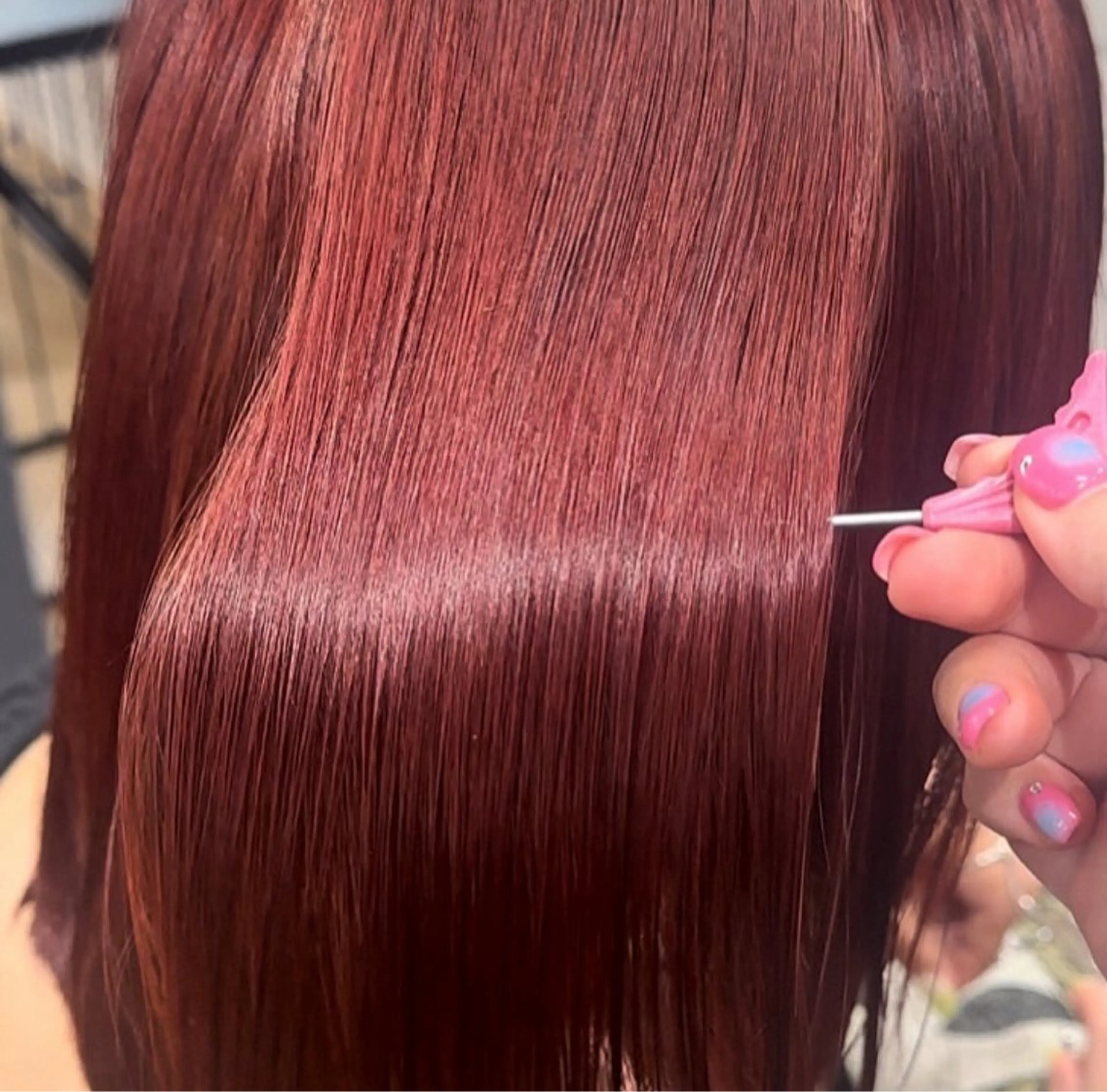 ブリーチなしダブルカラー＋3step treatmentの写真