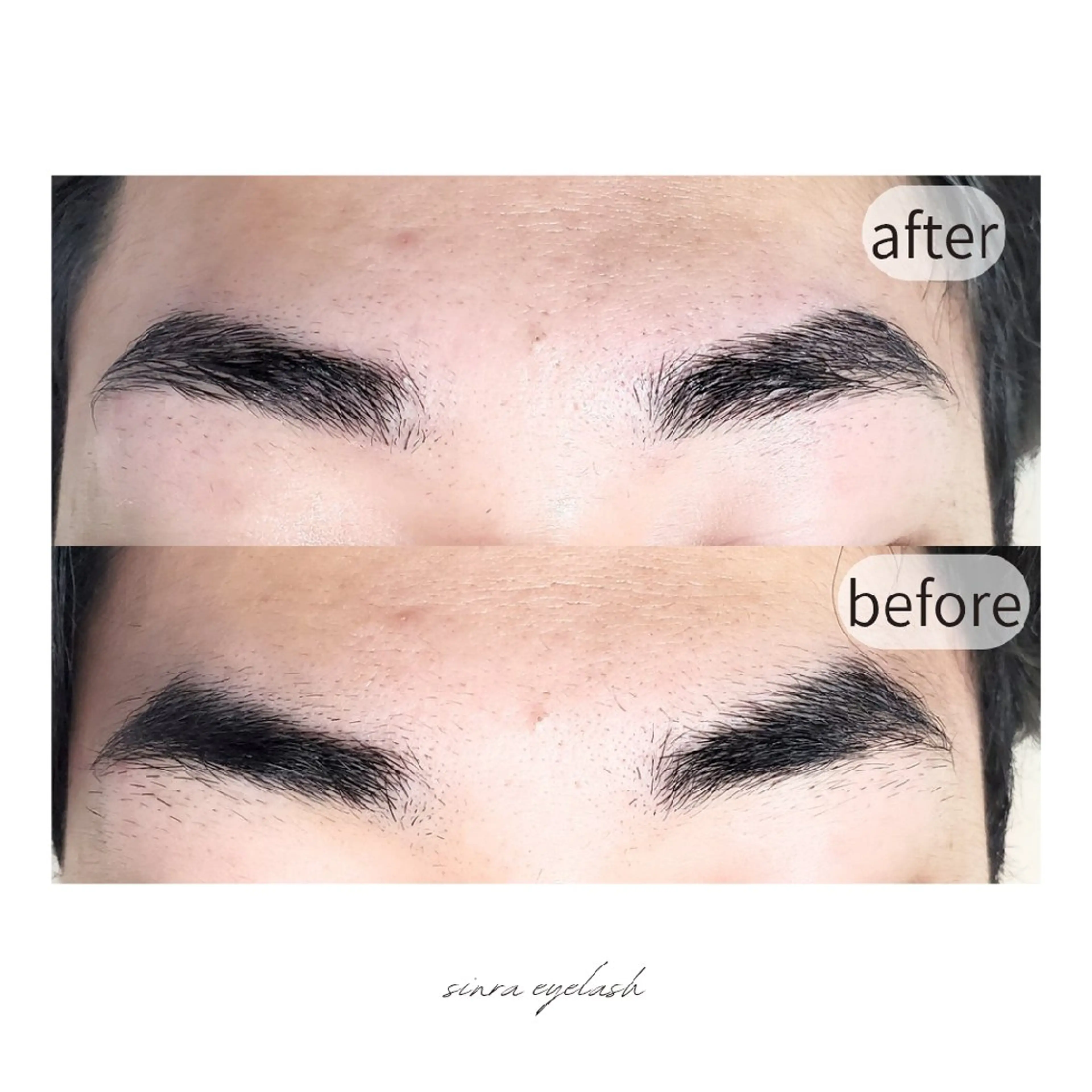 アイブロウ メンズアイブロウ シンラアイラッシュ所属・シンラアイラッシュ Hikariのマツエク・マツパデザイン