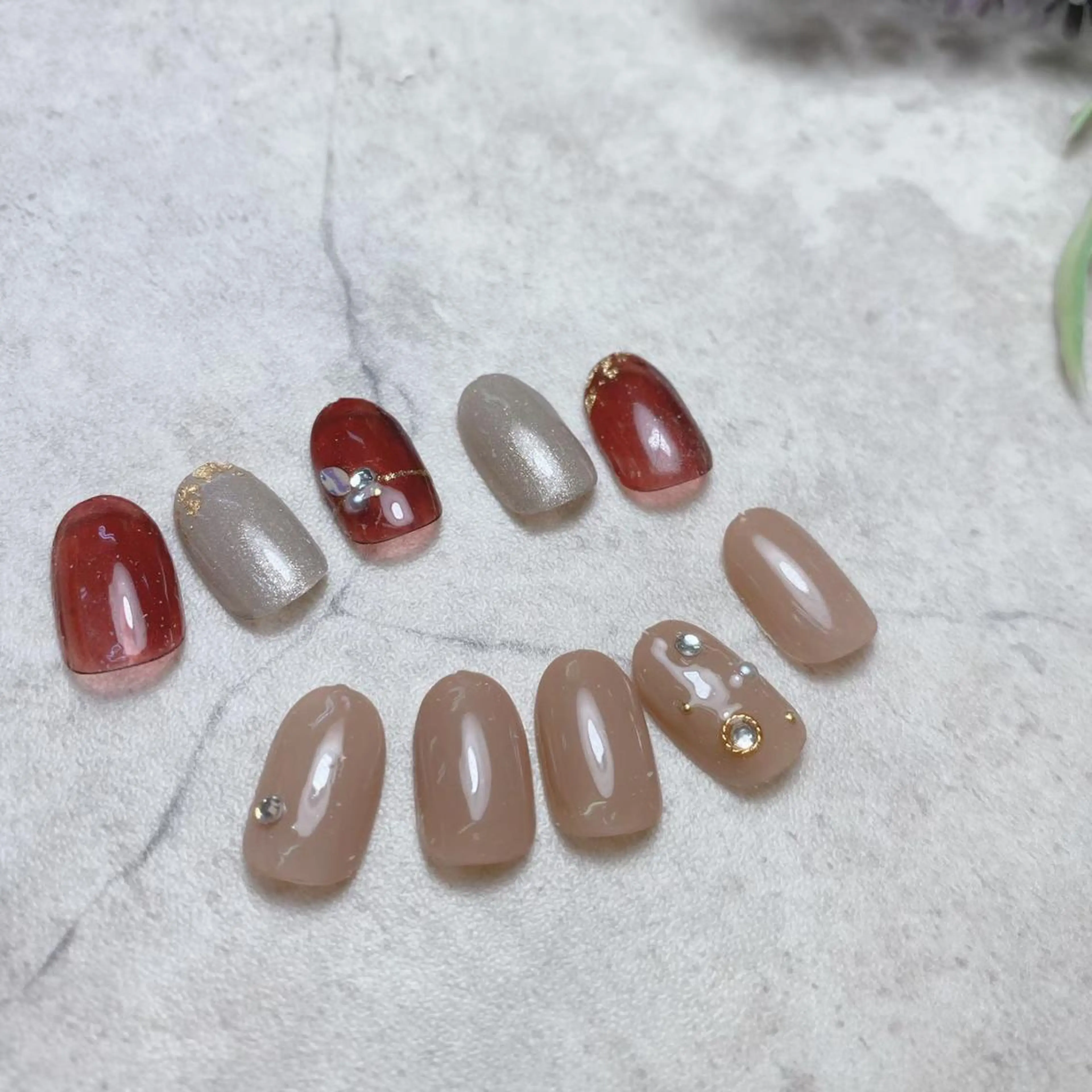 ネイル シンプルネイル ハーリッチnail HeaRichのネイルデザイン