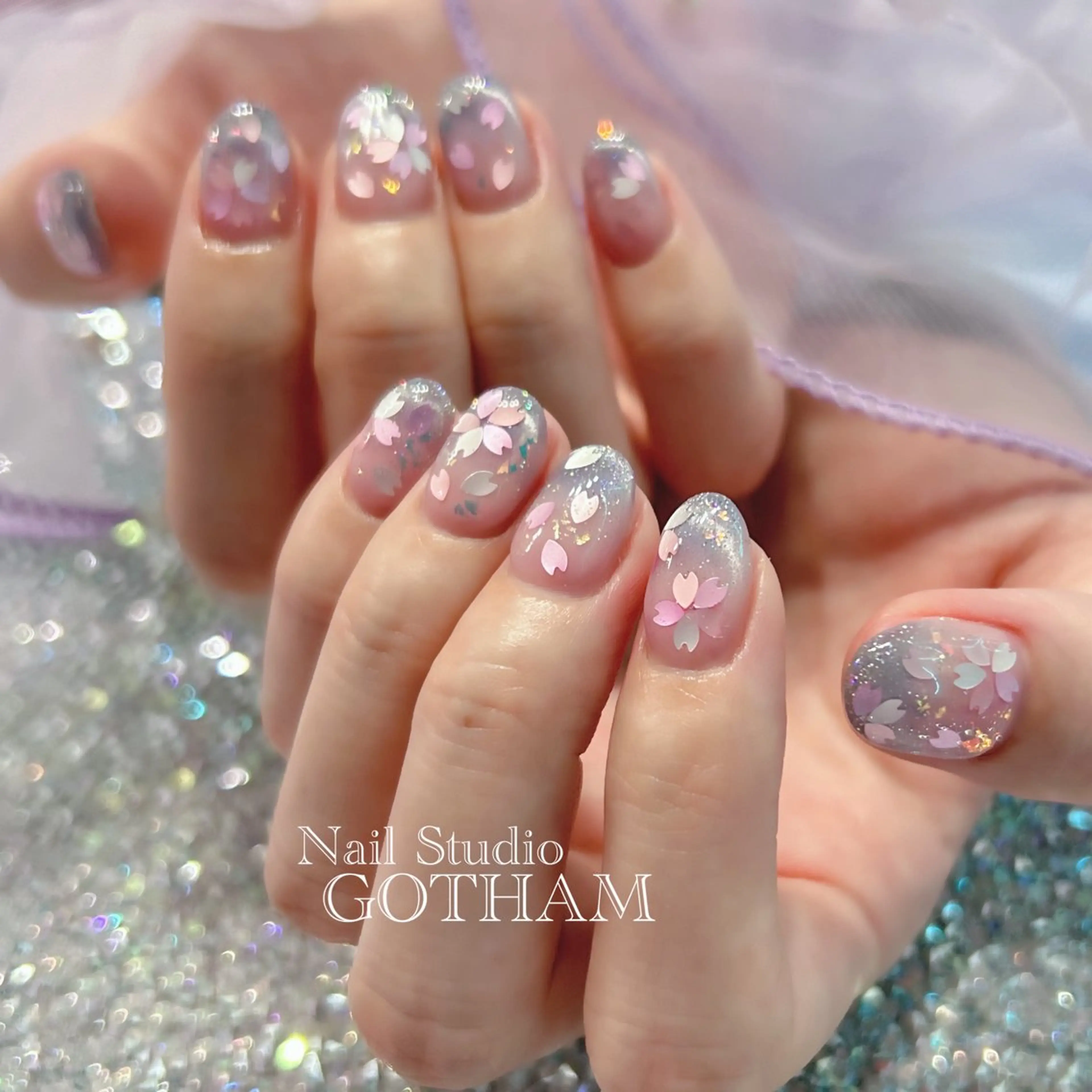 ネイル ハンドネイル Nail Studio GOTHAM所属・高円寺駅からすぐ🌈 ネイルGOTHAMのネイルデザイン