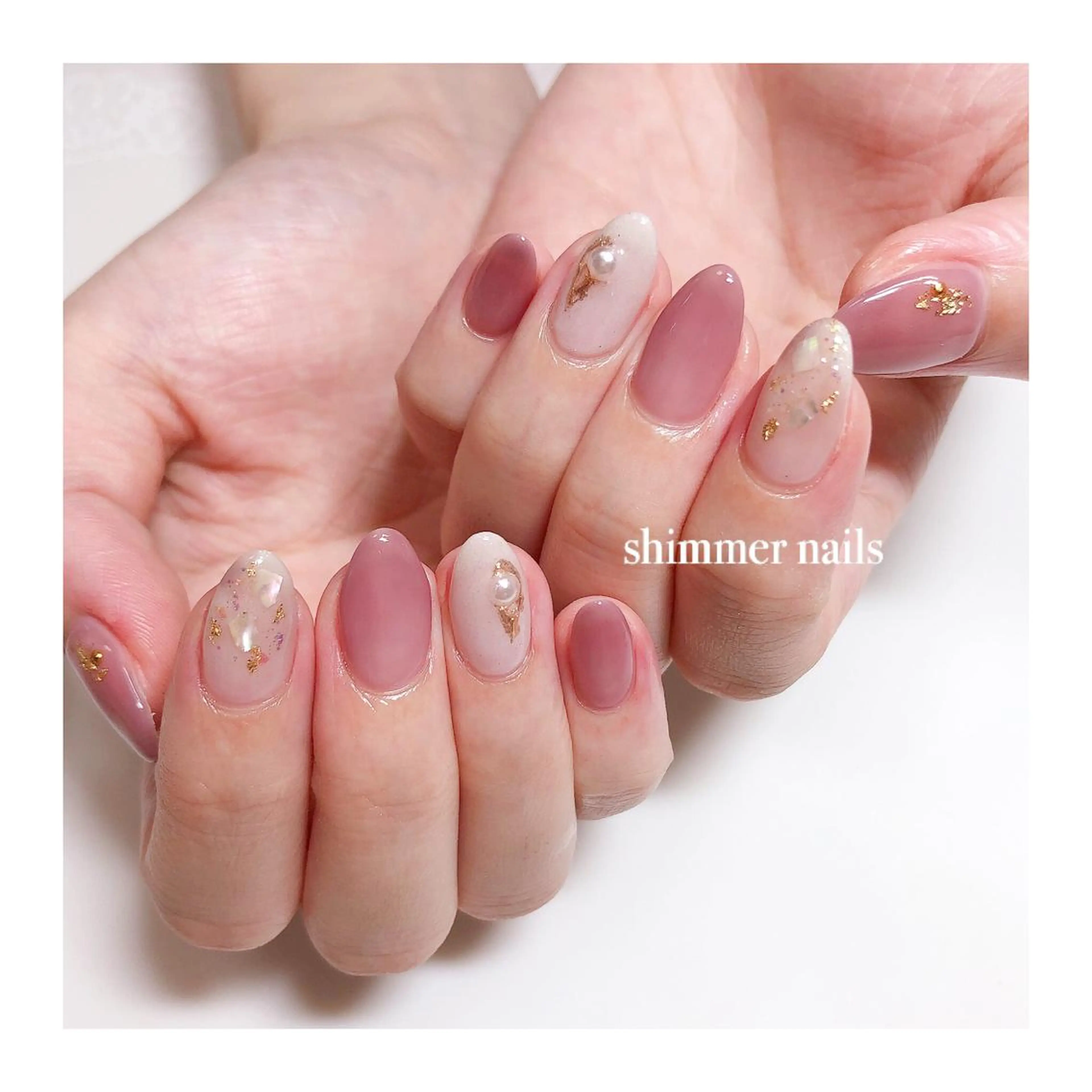 ネイル shimmer nailsのネイルデザイン