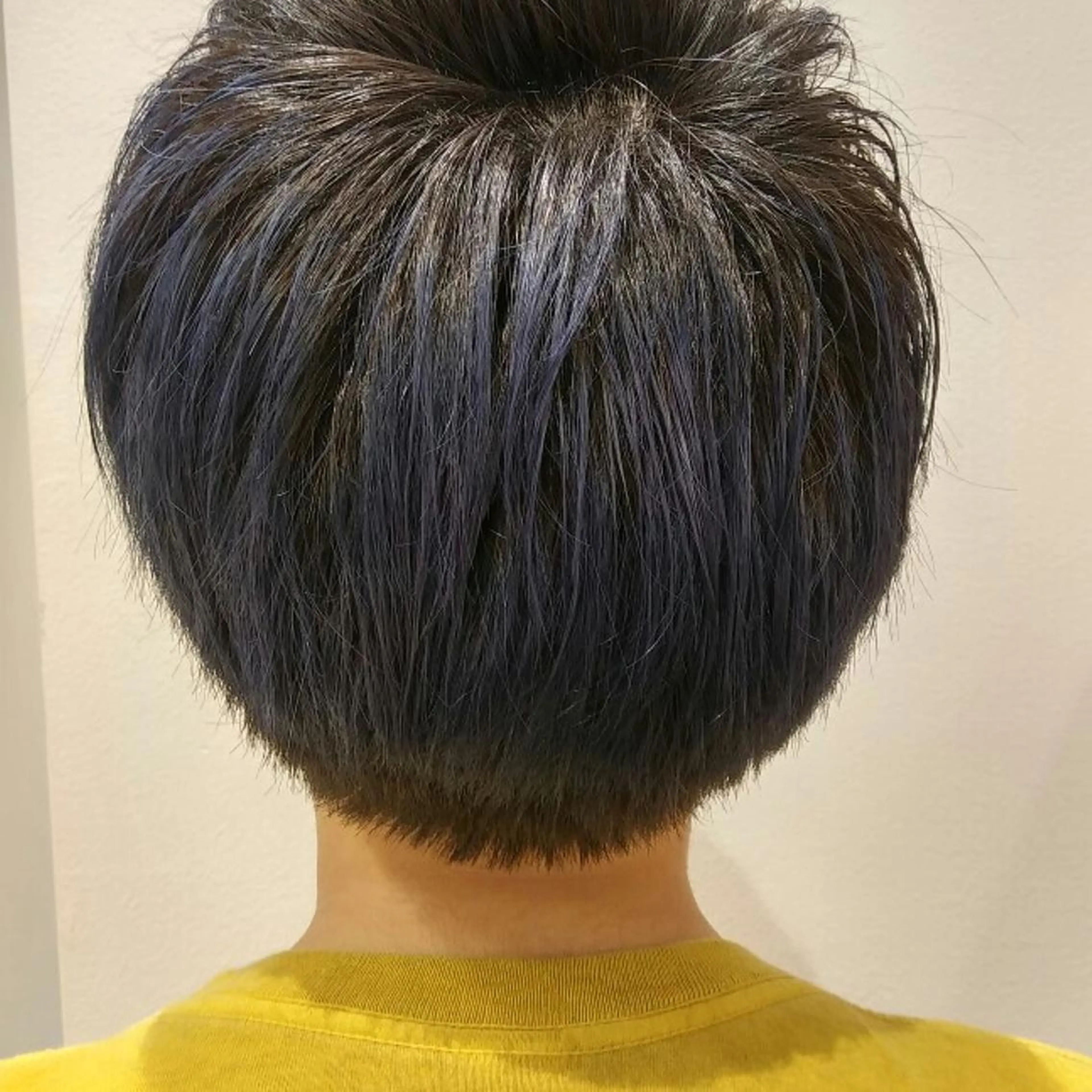 ショート カラー ブルーカラー ネイビーカラー 似合わせカラーリスト 佐竹　舞🌼のヘアスタイル