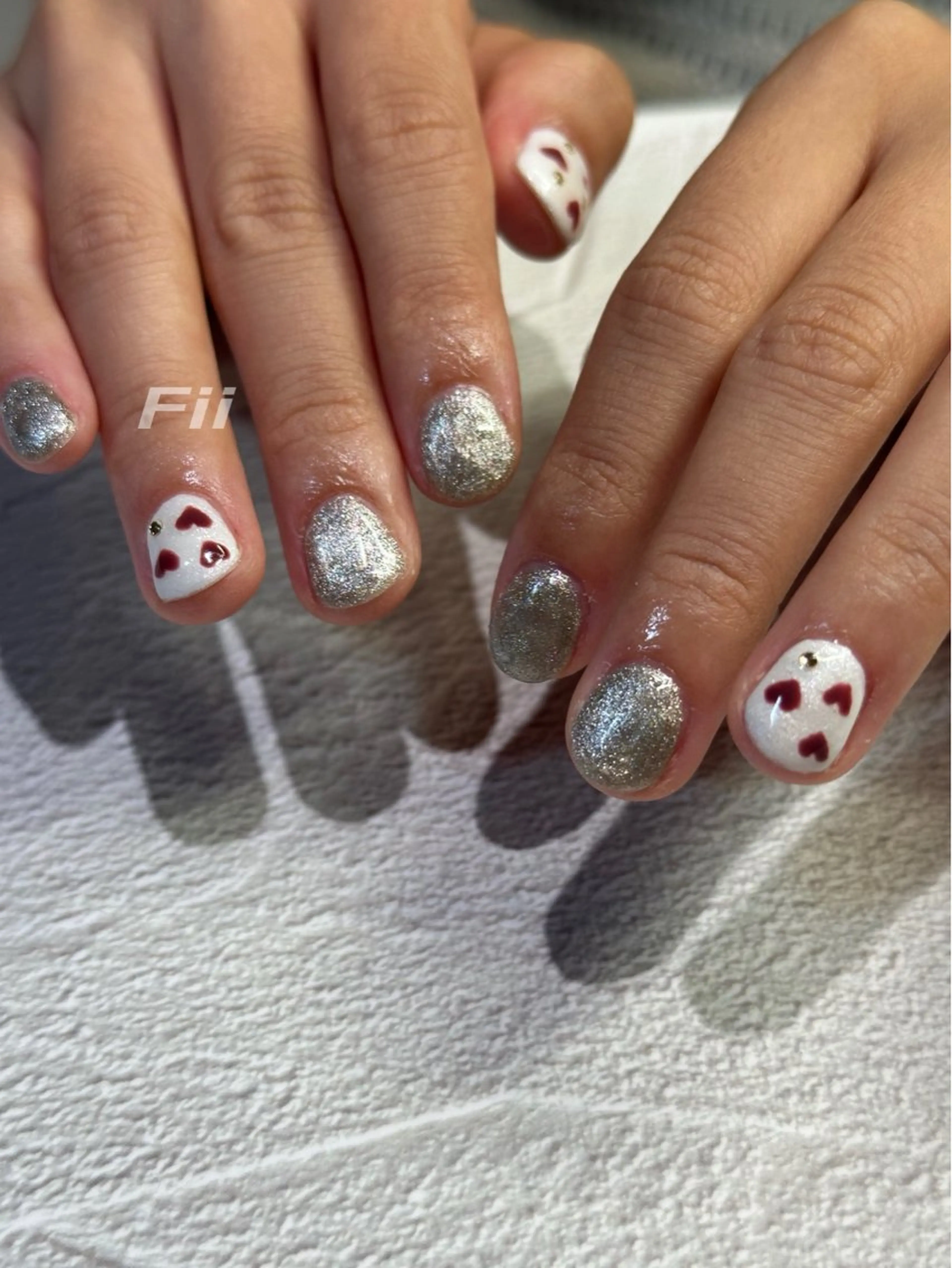 (オフなし）定額デザイン🩵プチアートコースの写真