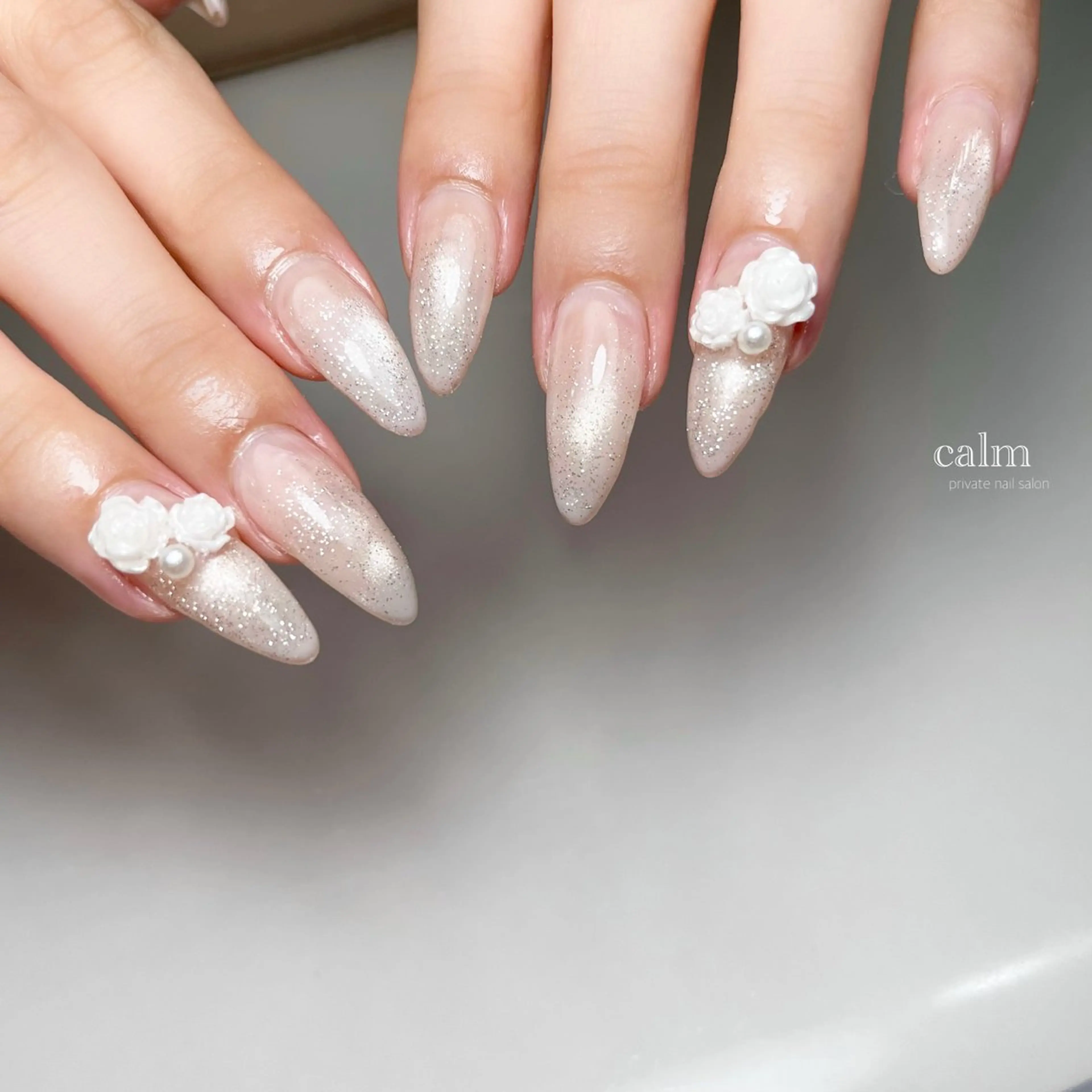 ネイル マグネットネイル ハンドネイル calm 〔ｶｰﾑ〕のネイルデザイン