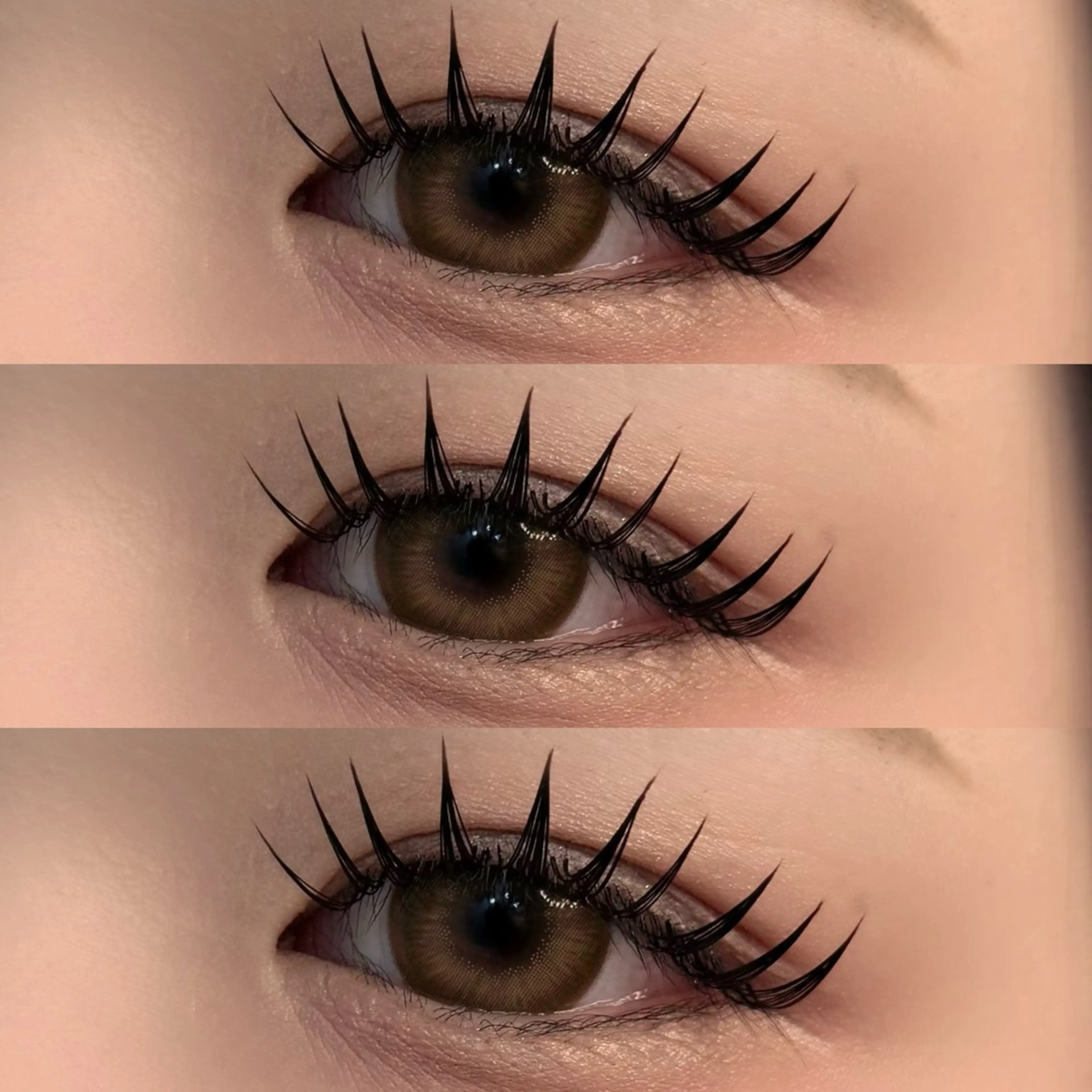 マツエク・マツパ マツエク 【那覇/束感まつ毛】 キャメルのマツエク・マツパデザイン