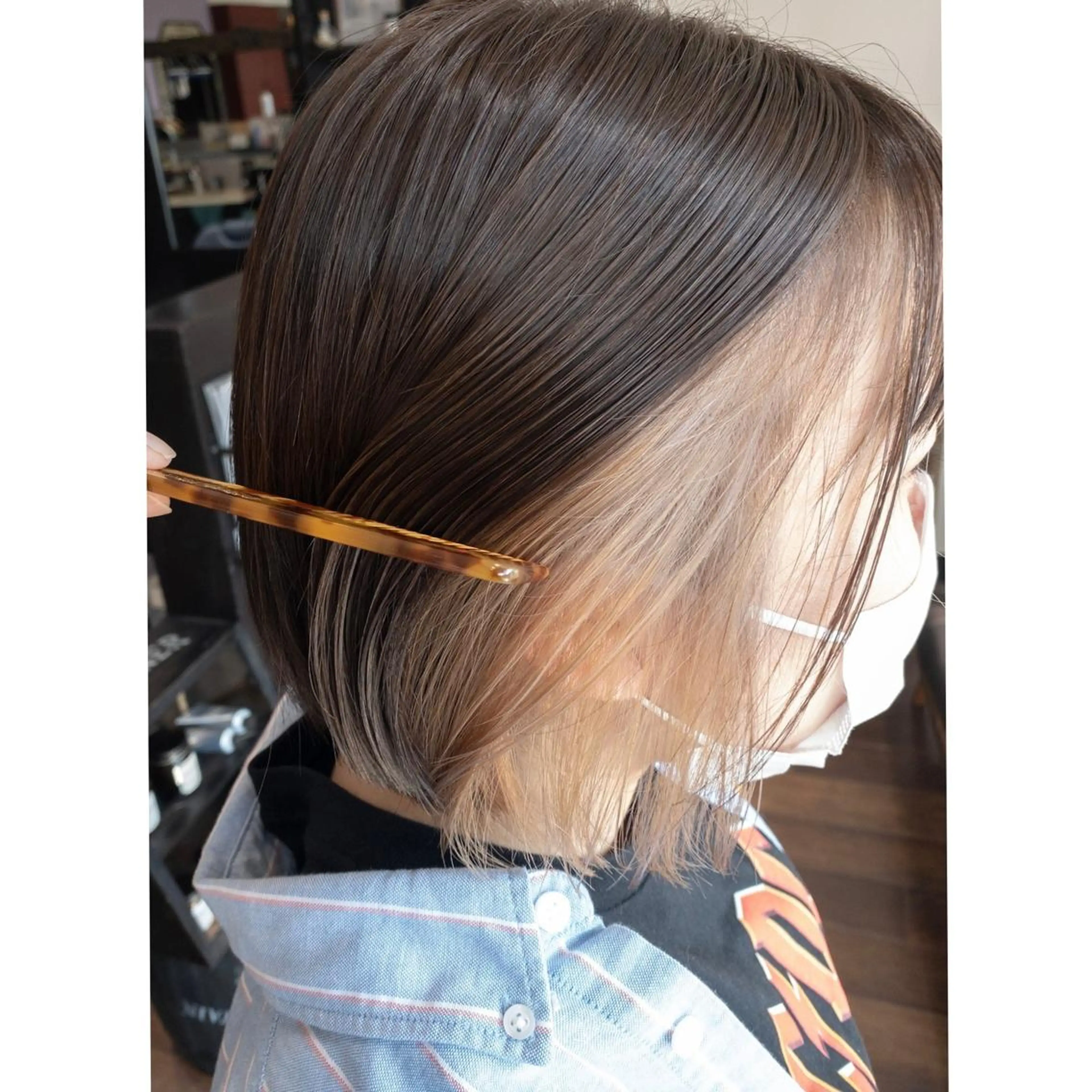 ショート ヘアカラー 🦋透明感カラー🦋 CHIHARUのヘアスタイル