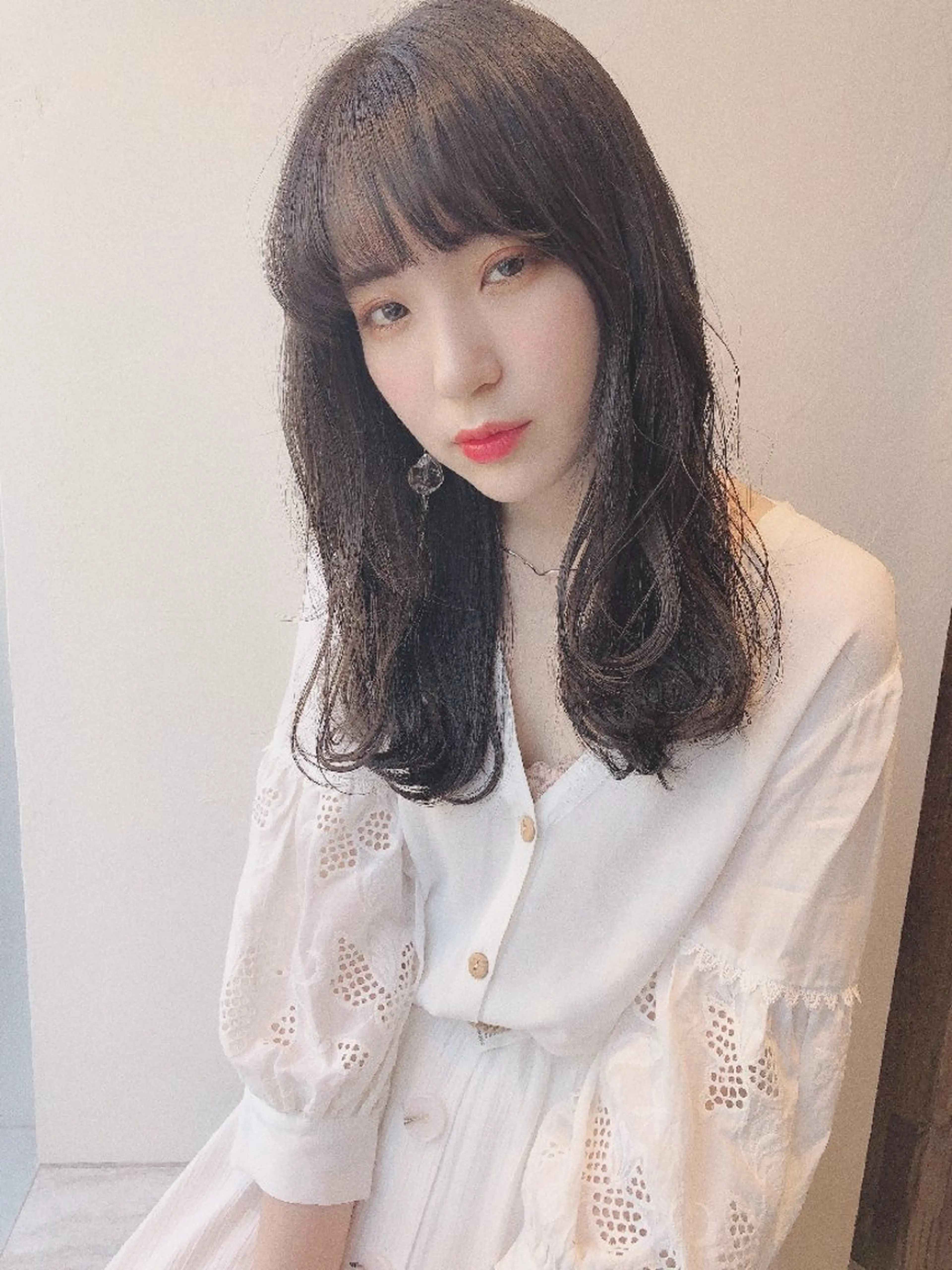 セミロング サロウィン銀座ray店所属・シノヅカ ケンゾーのヘアスタイル