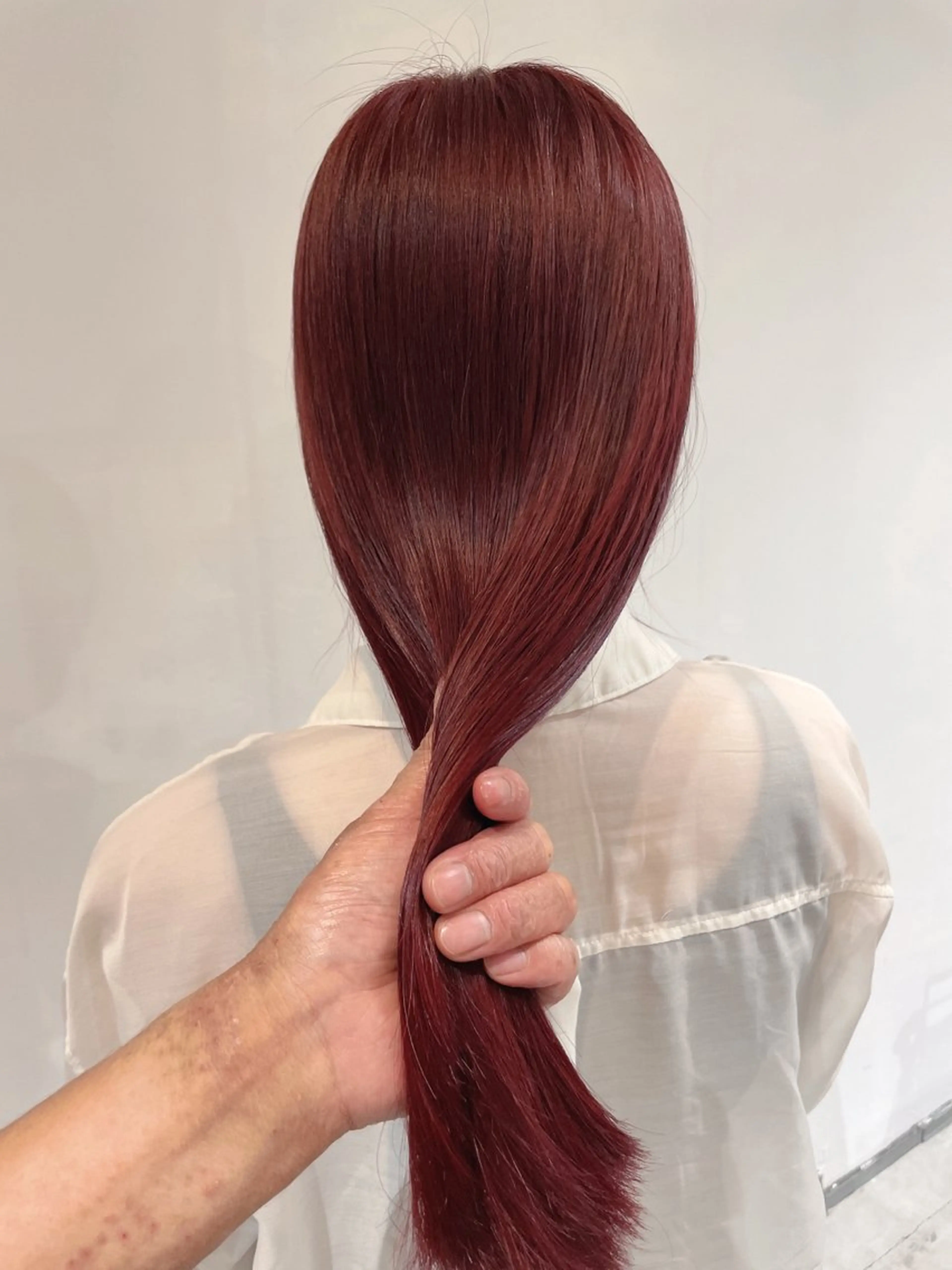 ロング カラー ill.所属・ill［イル］大須 ダブルカラー髪質改善のヘアスタイル