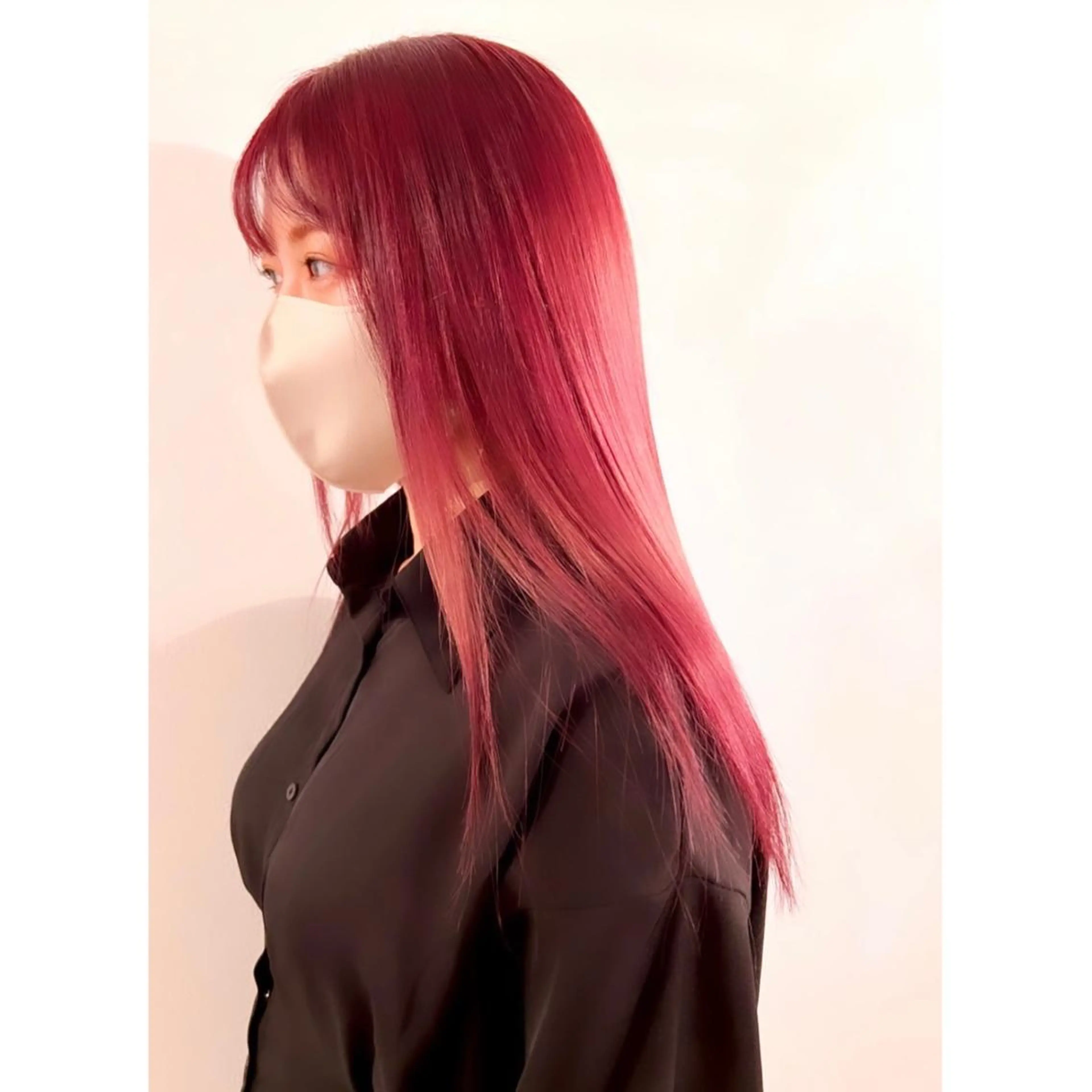 セミロング カット ヘアカラー tocca hair & treatment 茨木所属・ノサカ ミワコのヘアスタイル