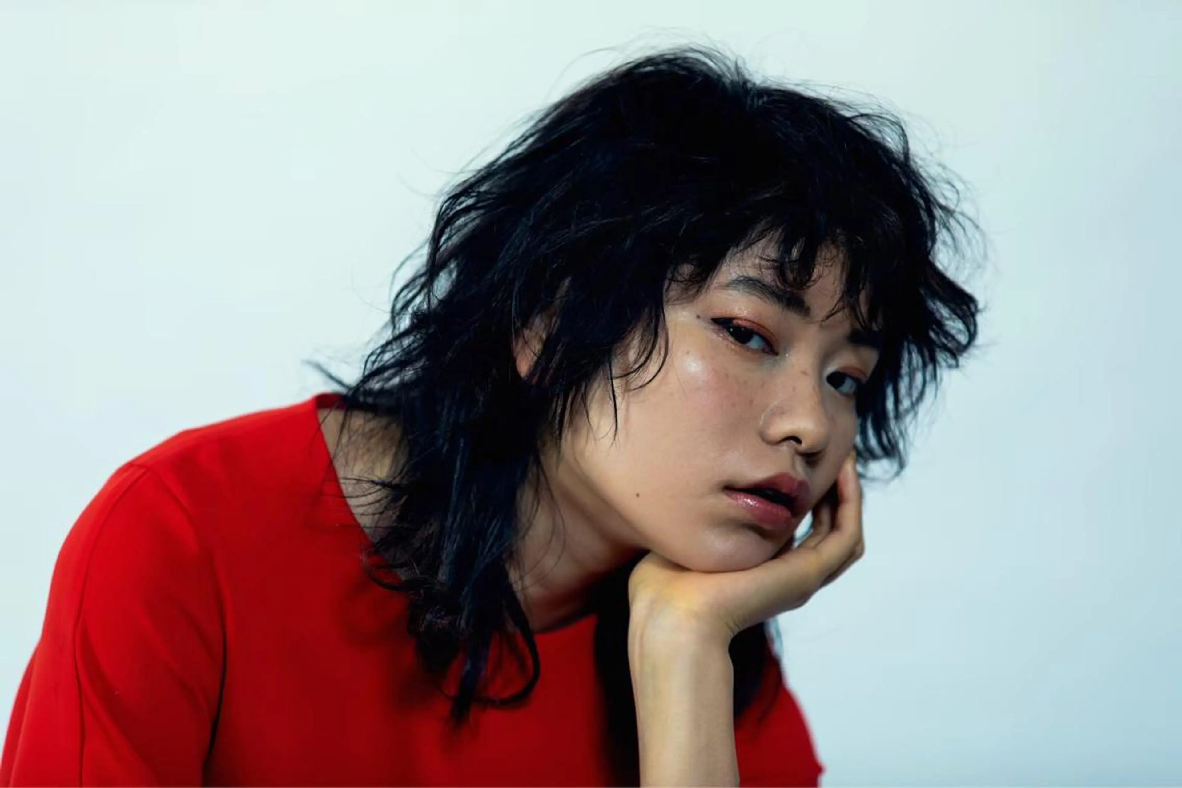 ショート カラー パーマ ヘアアレンジ メンズ キッズ ネイル マツエク・マツパ メンズウルフカット ハンサムショート アディクシーカラー 透明感カラー ボブ unu hair所属・藤井 仁紀のヘアスタイル