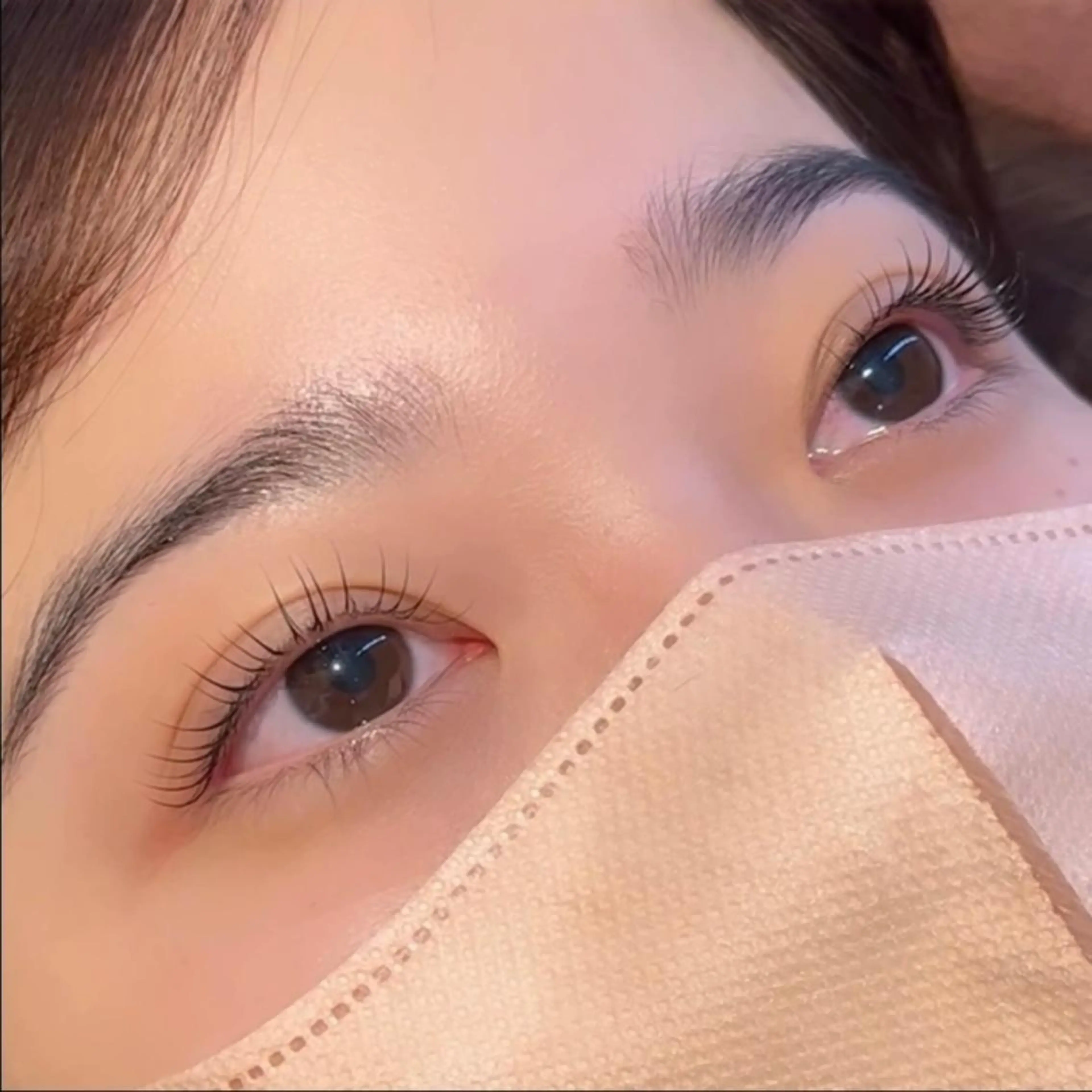 マツエク・マツパ マツパ MODEk's TESORO柿崎流依のマツエク・マツパデザイン